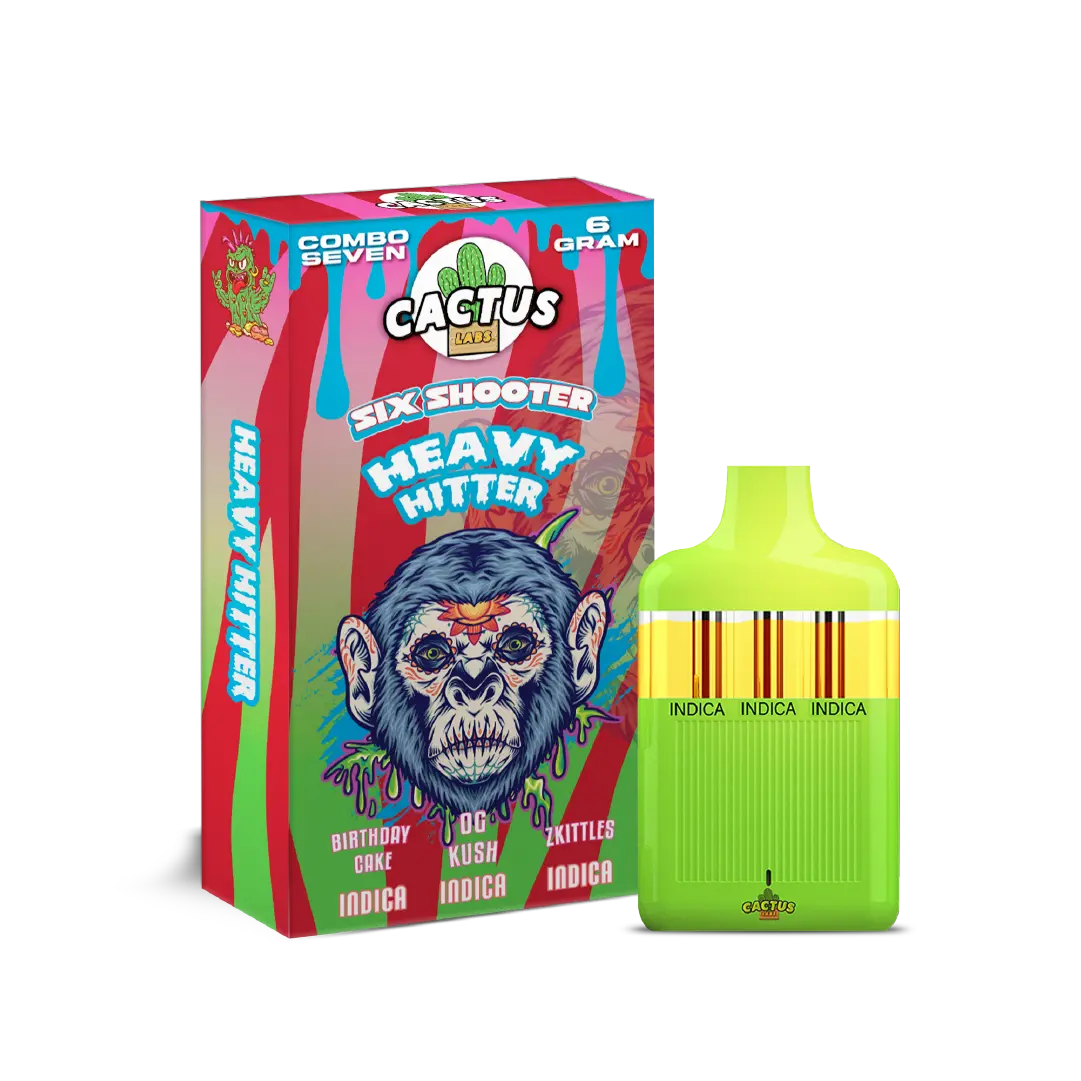 Birthday + OG Kush + Zkittles Combo Seven 6GM - Six Shooter Heavy Hitter