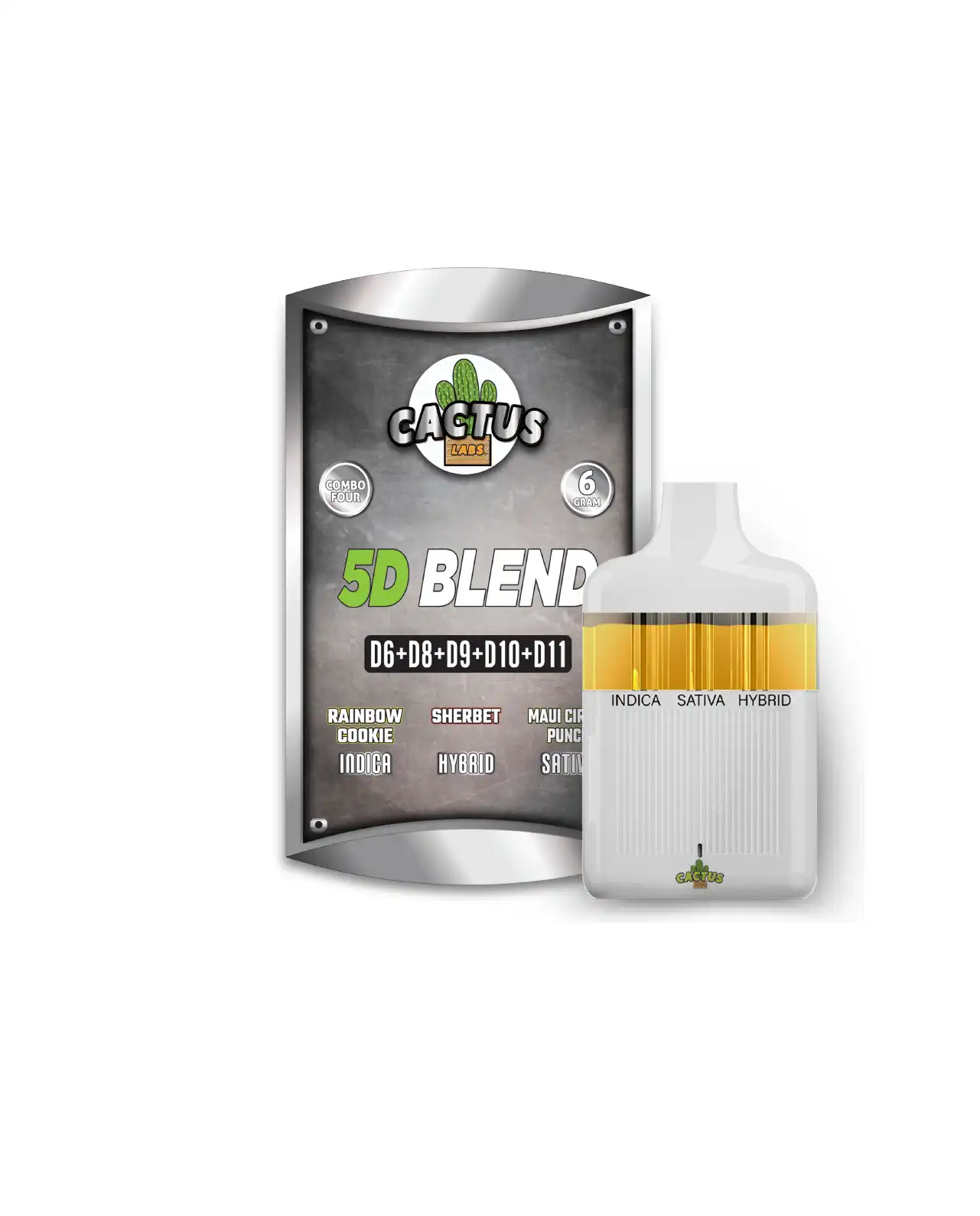 Rainbow Cookie + Sherbet + Mal Cirtus Punch - Cactus Platinum Collection (2g)
