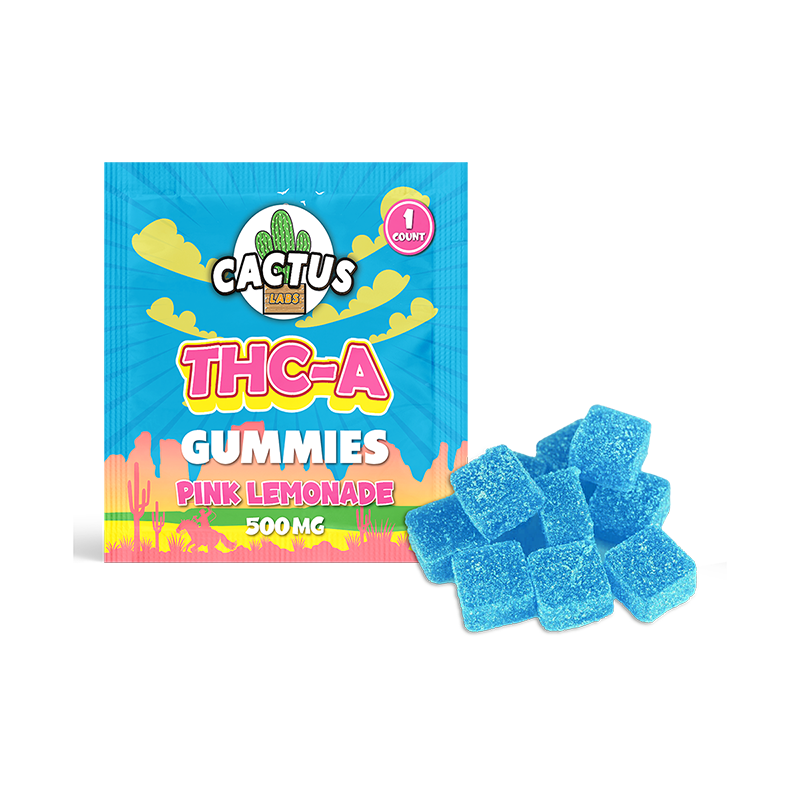 Pink Lemonade - THC-A Gummies 500 Mg