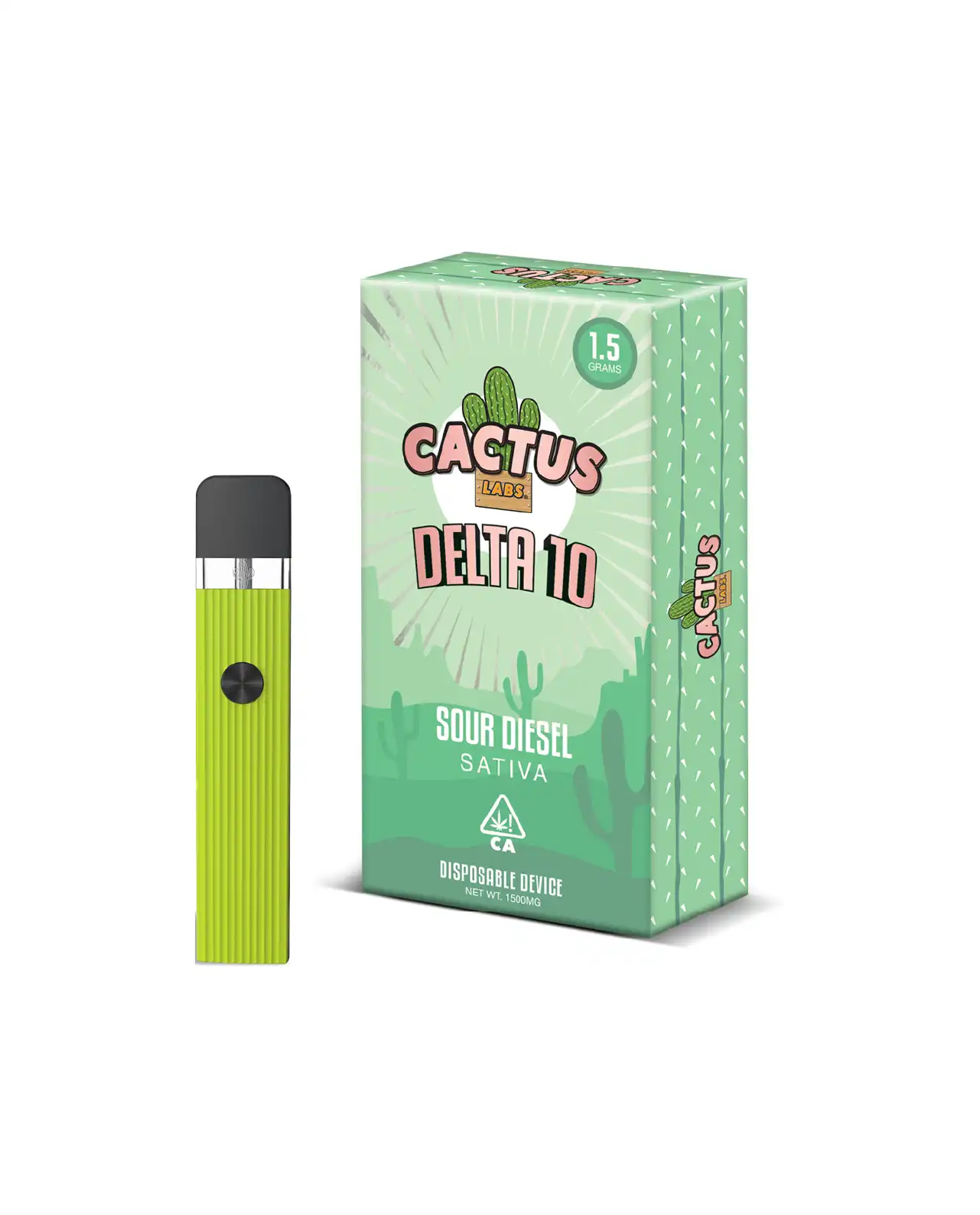 SOUR DIESEL - Cactus Delta 10 (1.5g)