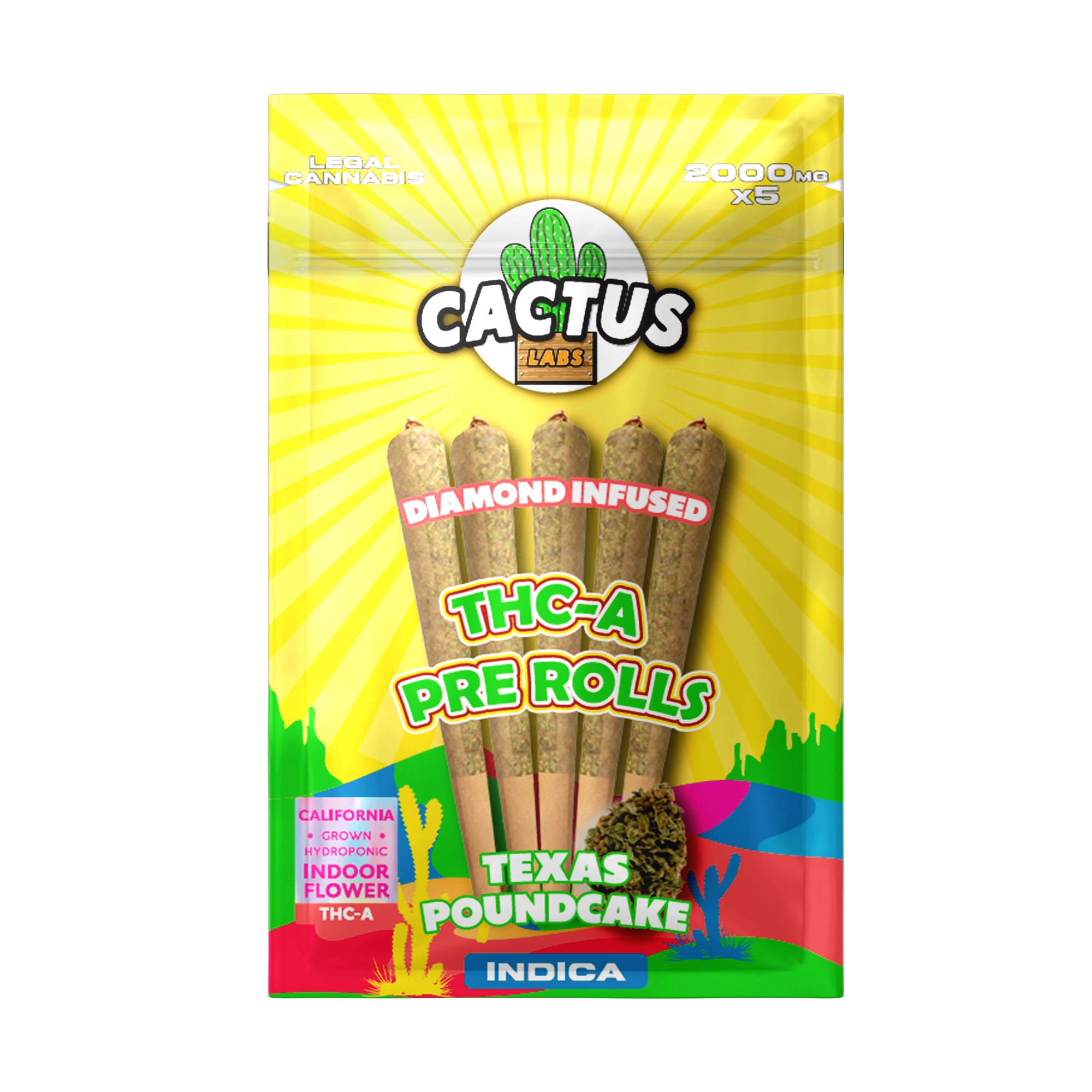 Texas Pound Cake - THC-A Pre Roll