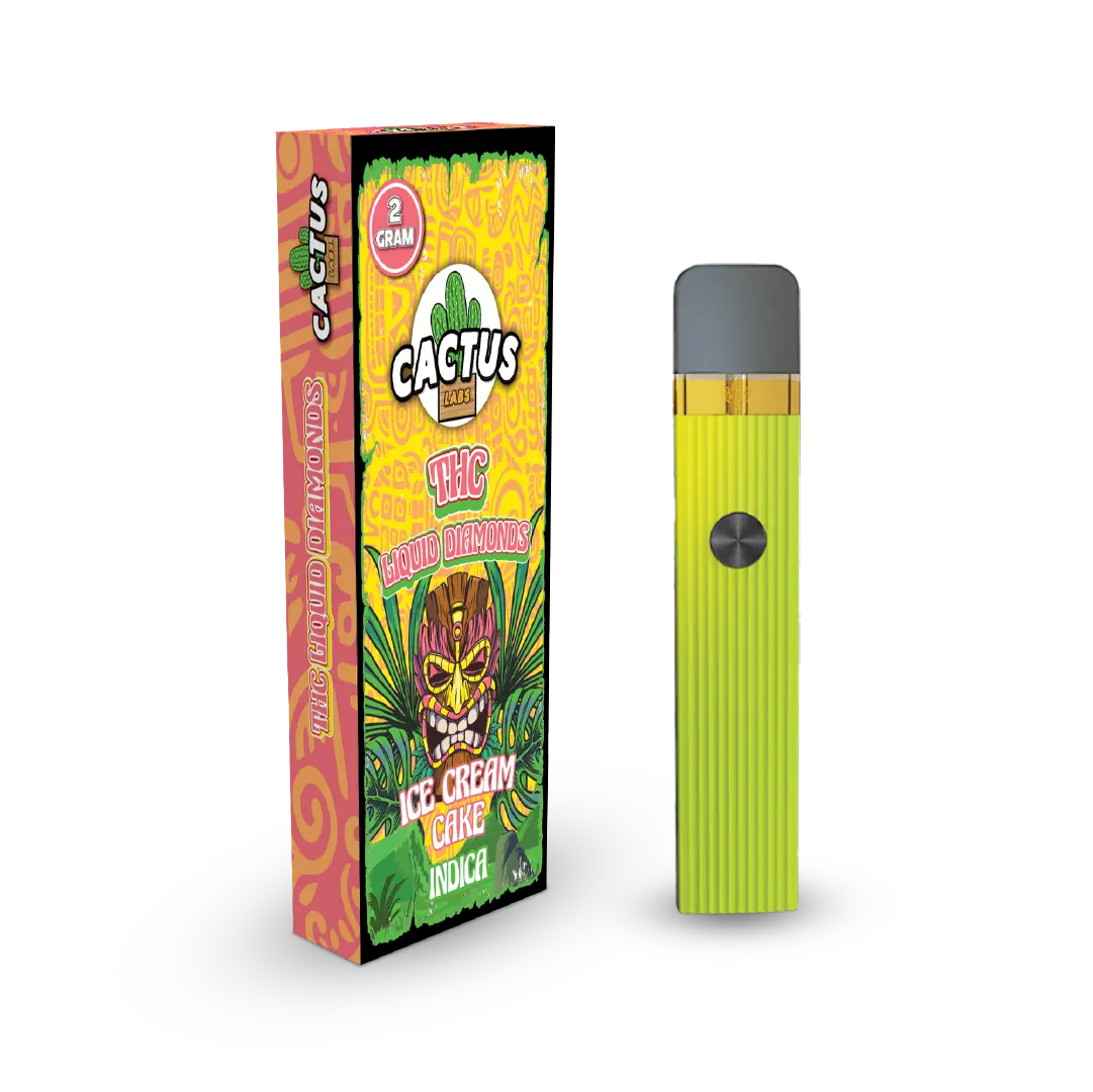 THC Ice Cream Cake - Cactus THC Liquid Diamonds (2g)