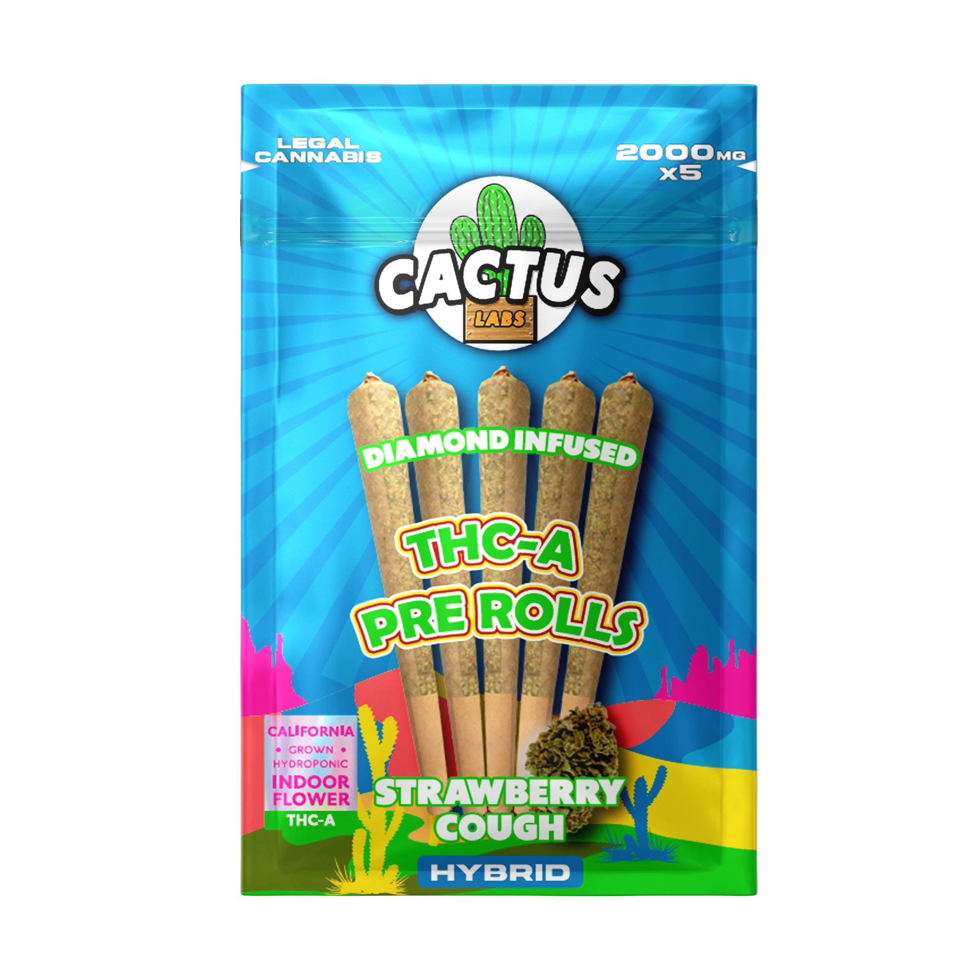 Strawberry Cough - THC-A Pre Roll