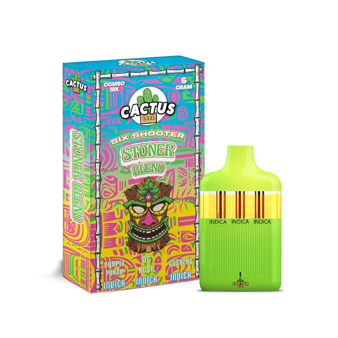 Purple Punch + OG Kush + Gushers Combo Six 6GM - Six Shooter Stoner Blend