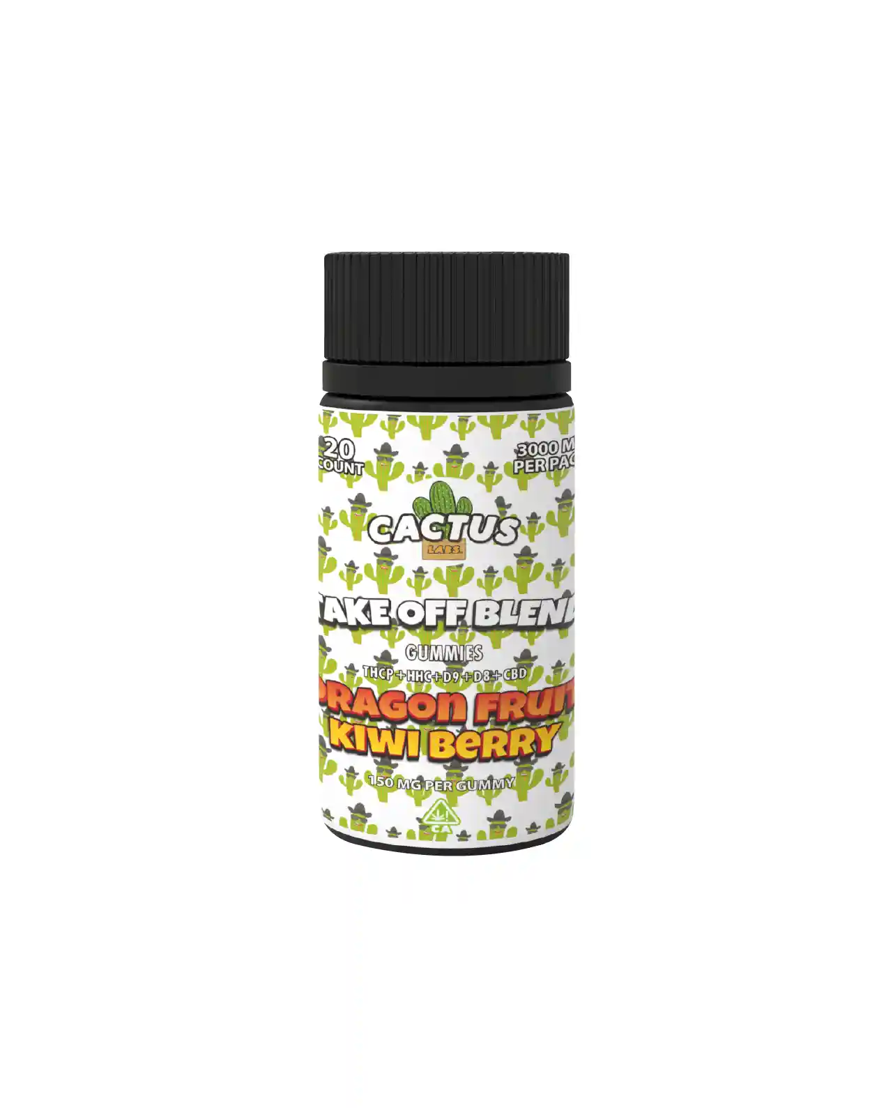 Dragon Fruit Kiwi Berry - Take Off Blend Gummies
