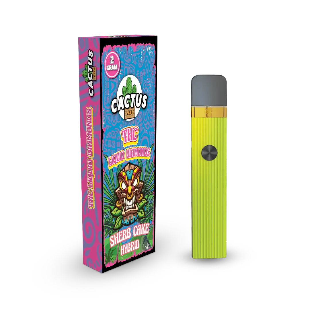 THC Sherb Cake - Cactus THC Liquid Diamonds (2g)