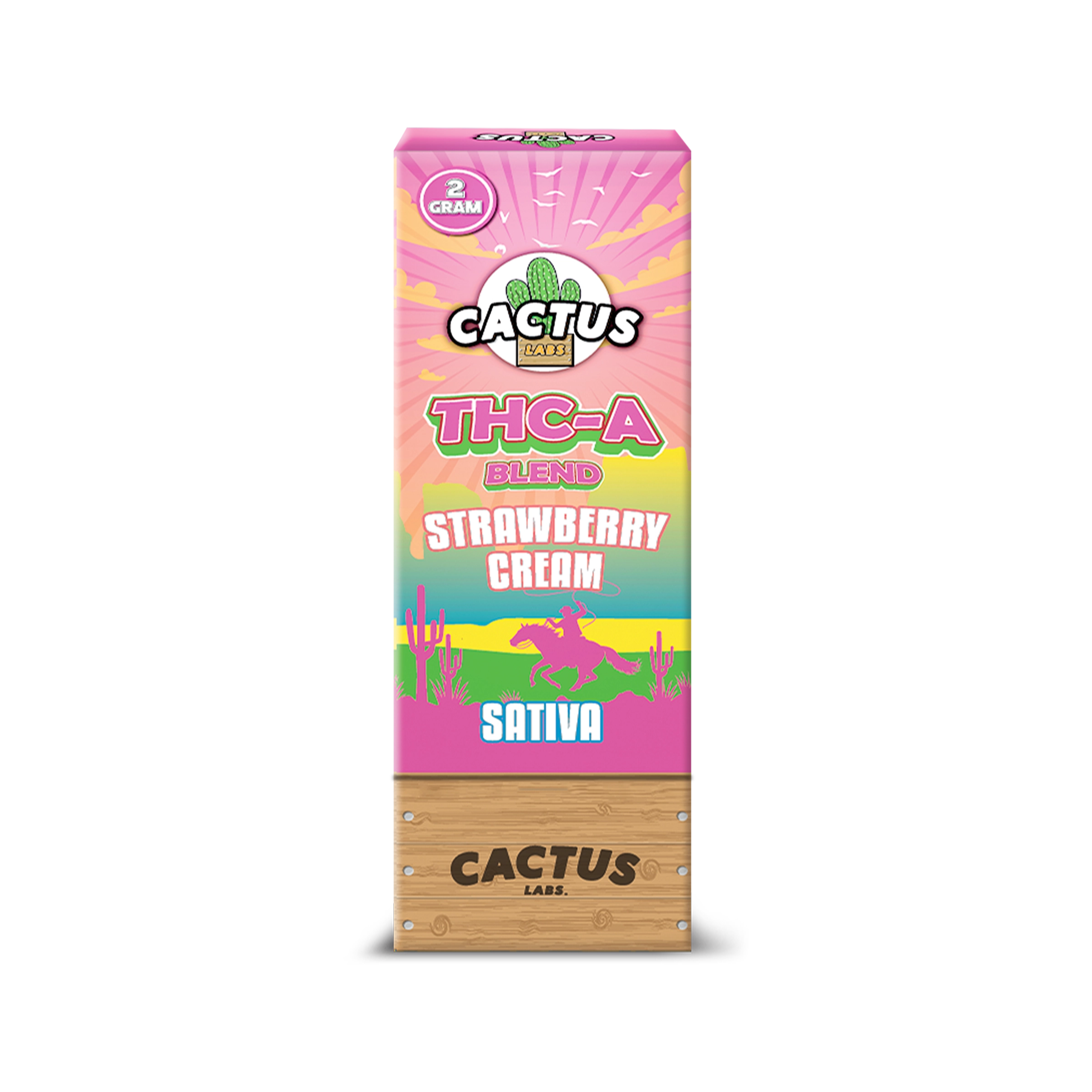 Strawberry Cream - Cactus THC-A Blend (2g)