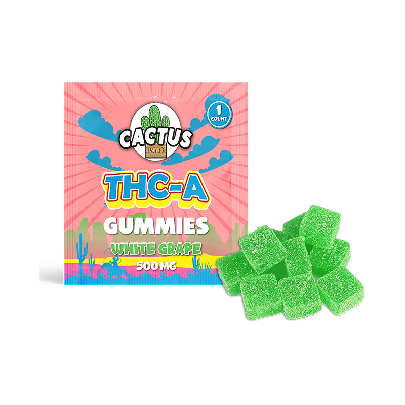 White Grape - THC-A Gummies 500 Mg