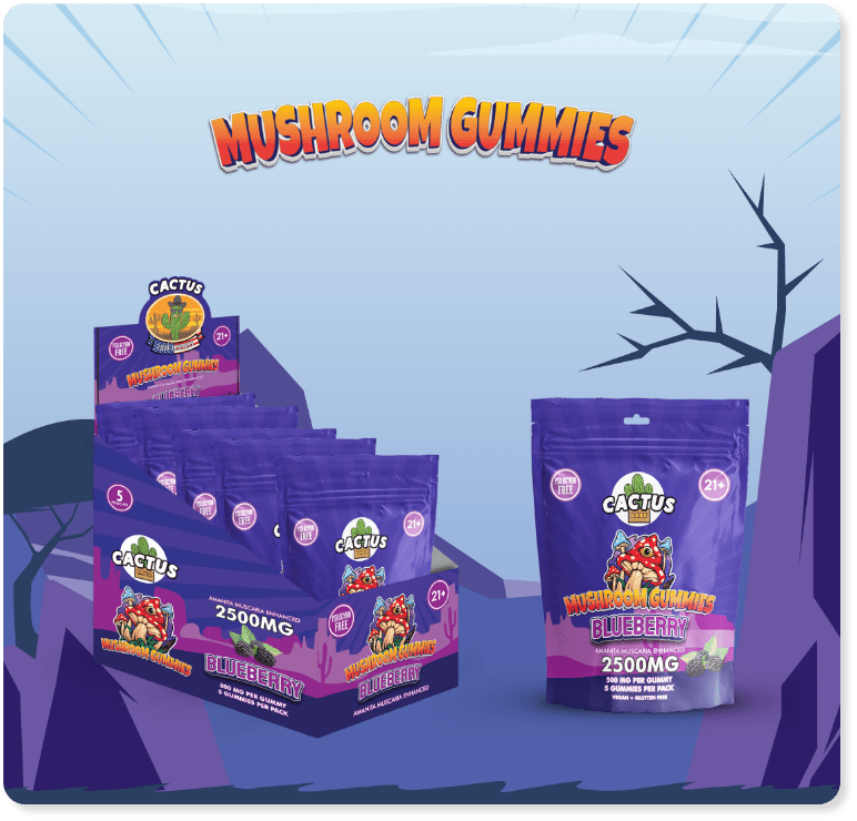 Mushroom Gummies 2500mg