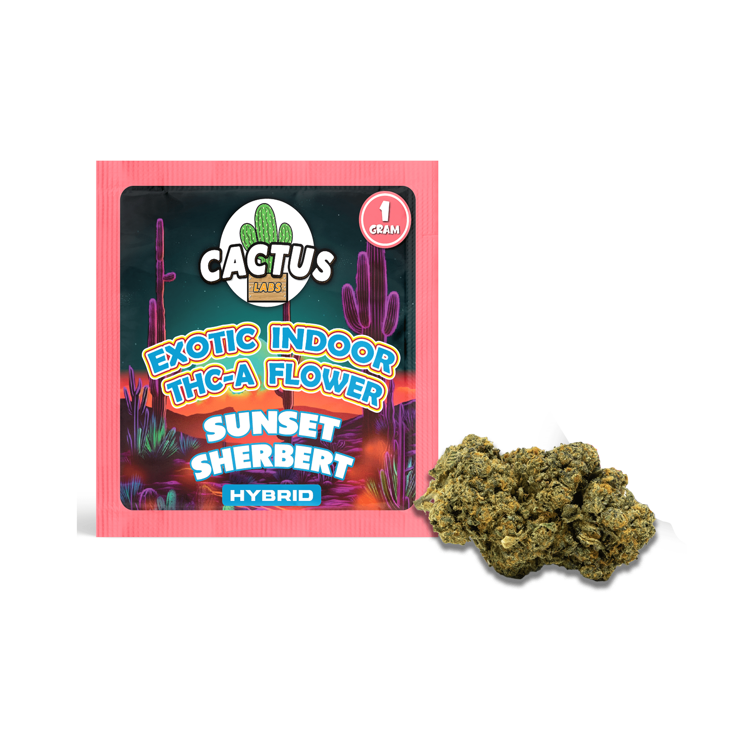 Sunset Sherbert - Exotic Indoor THC-A Flower