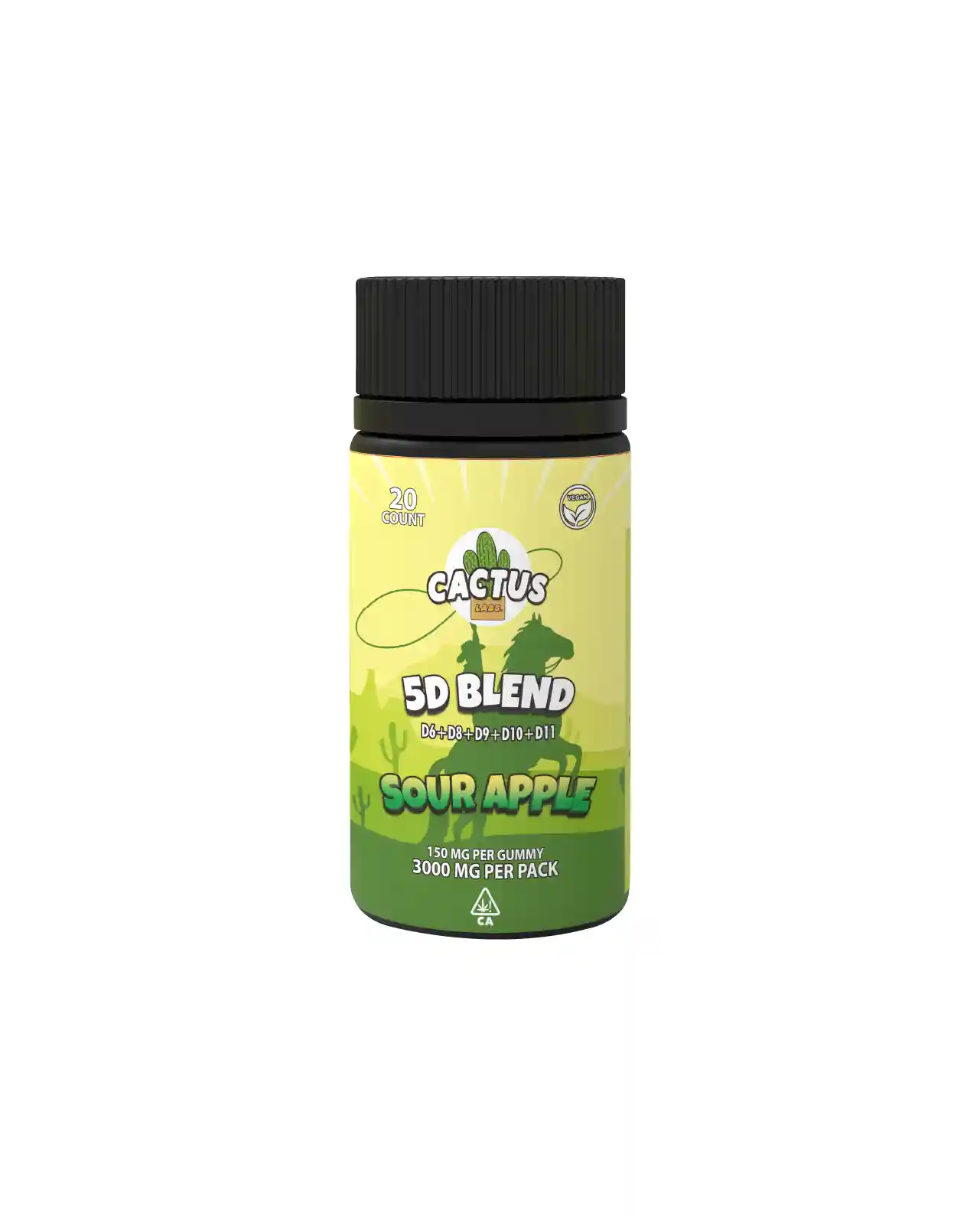 Sour Apple - 5D Blend Gummies
