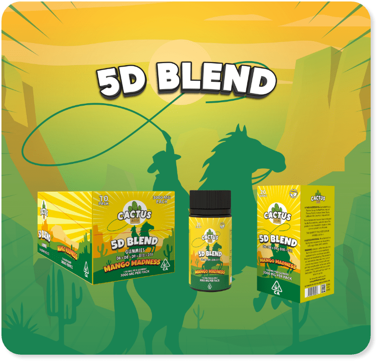 Cactus 5D Blend Gummies