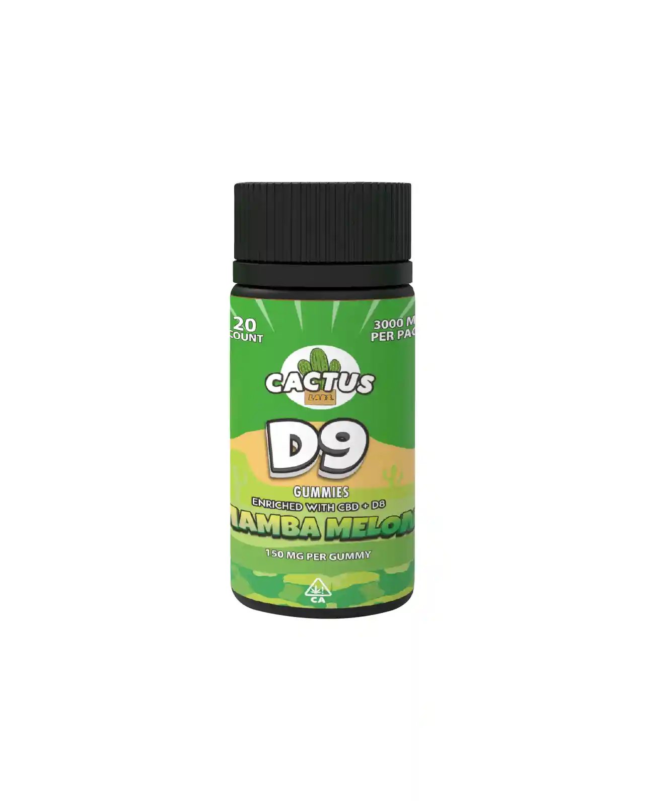 Mamba Melon - D9 Gummies