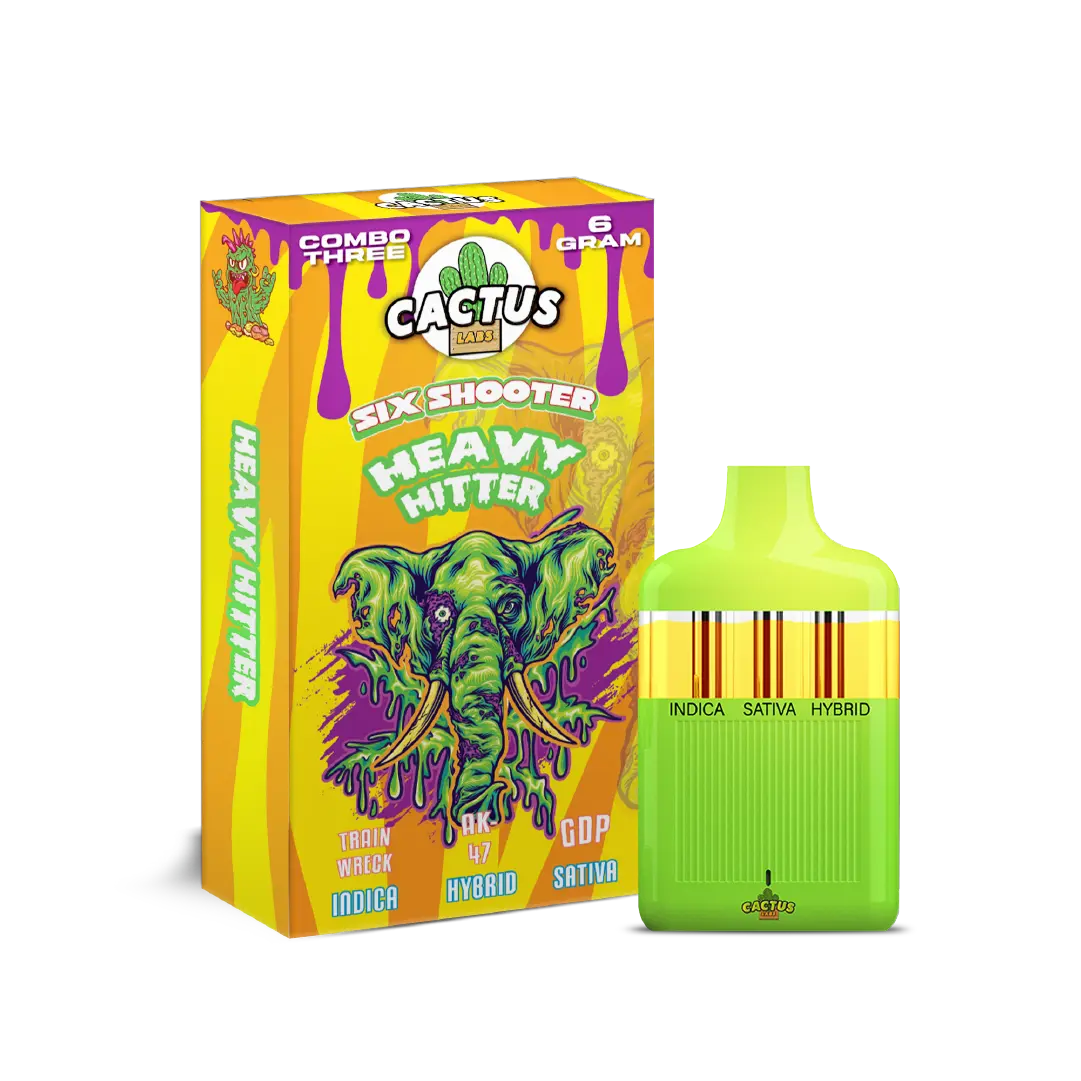 Train Wreck + AK-47 + GDP Combo Three 6GM - Six Shooter Heavy Hitter