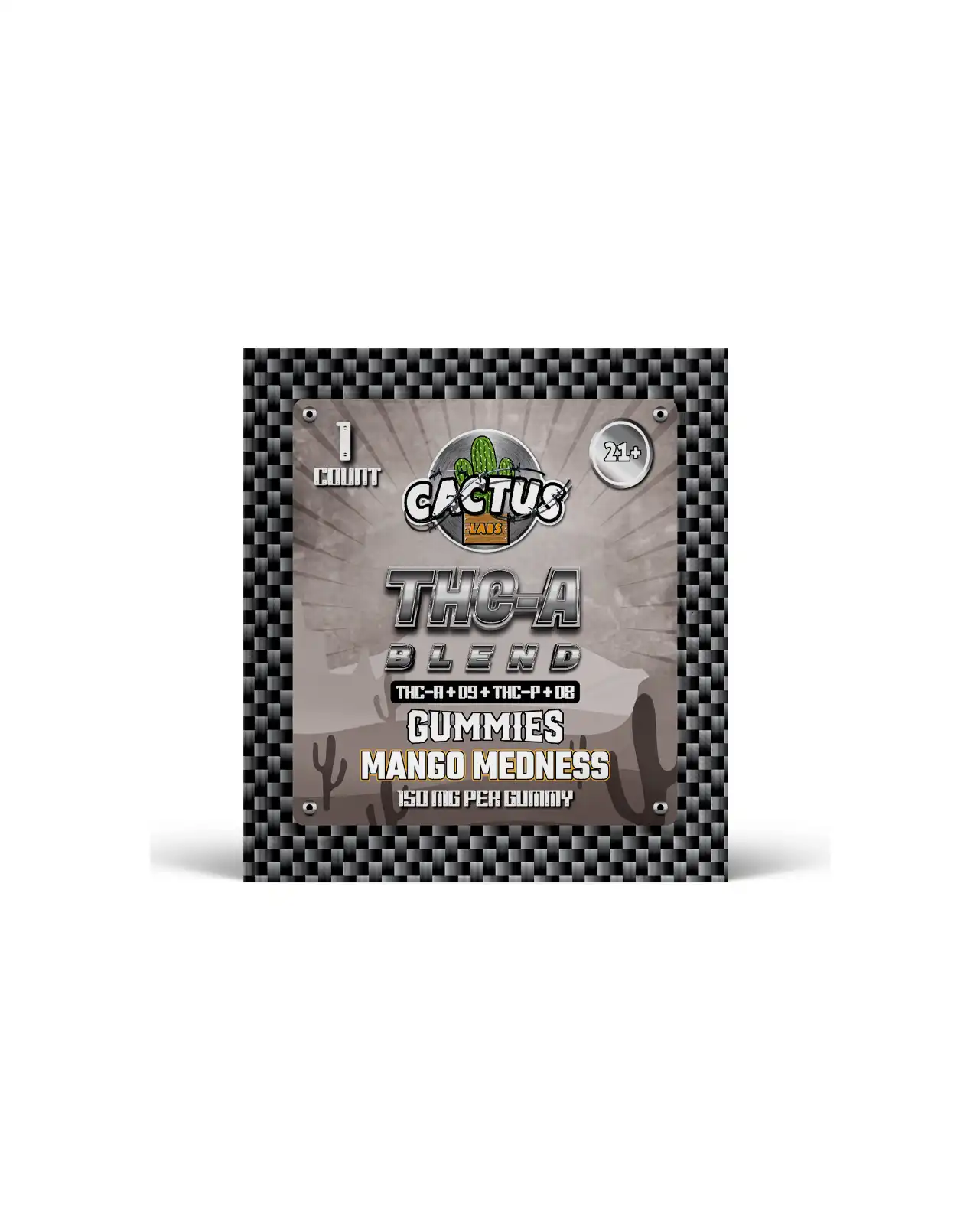 MANGO MEDNESS Per - THC-A Blend Gummies