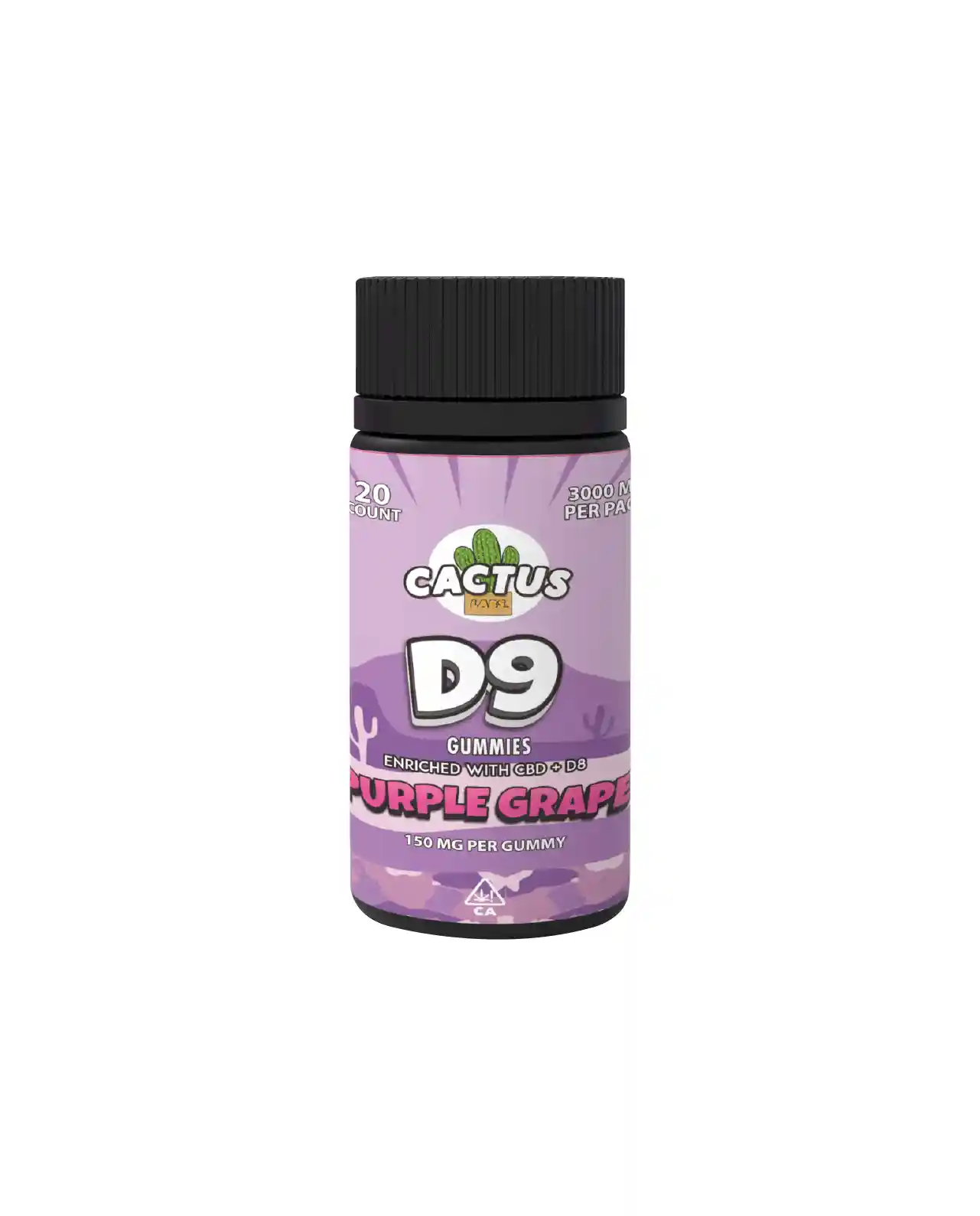 Purple Grape - D9 Gummies