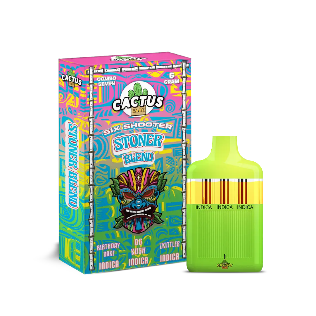 Birthday Cake + OG Kush + Zkittles Combo Seven 6GM - Six Shooter Stoner Blend
