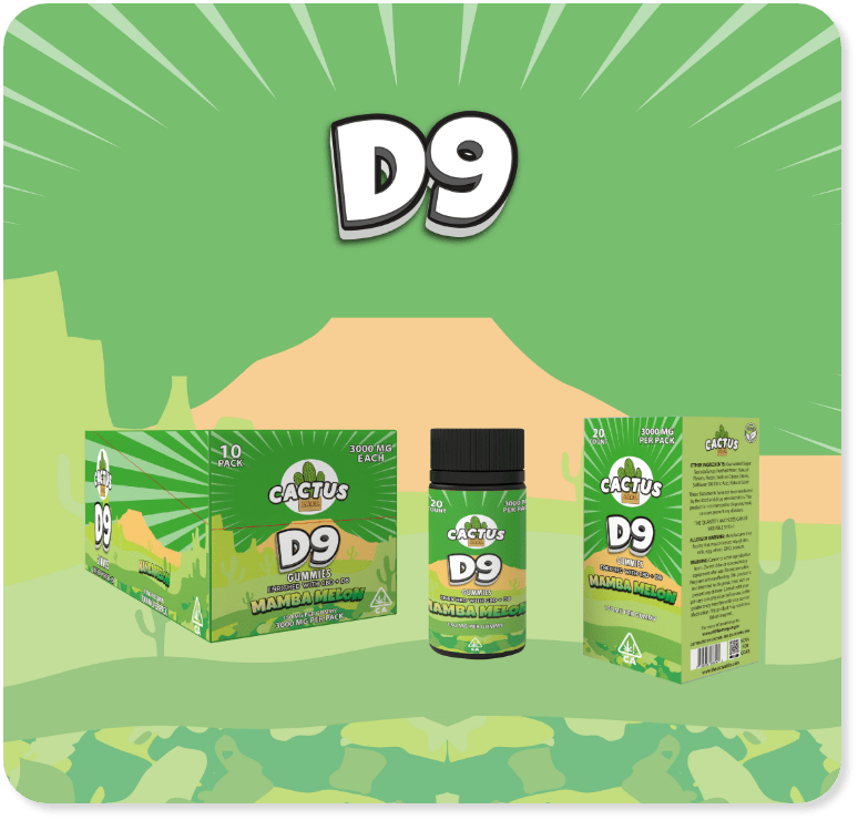 Cactus D9 Gummies