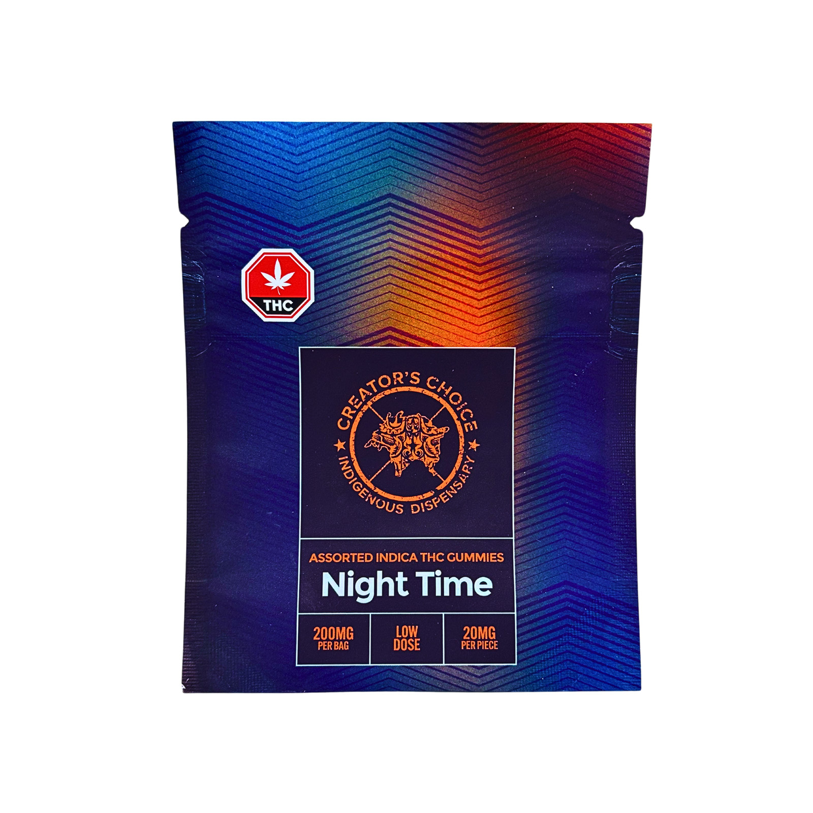 Indica Night Time Gummies 200mg