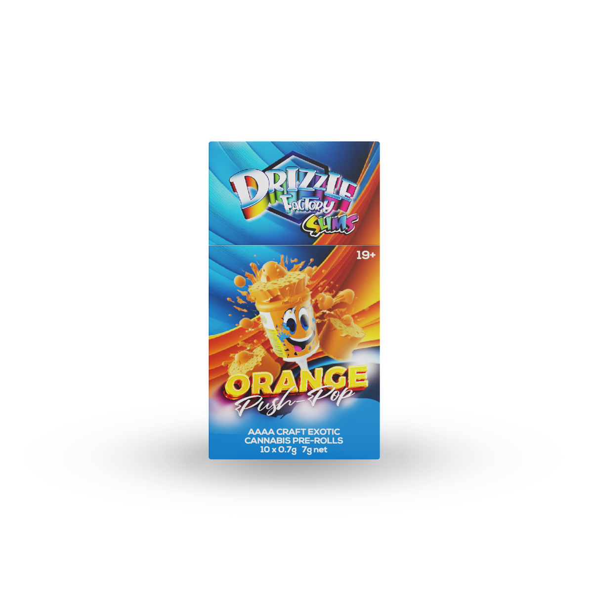 Orange Push Pop Craft - Pre-Rolls