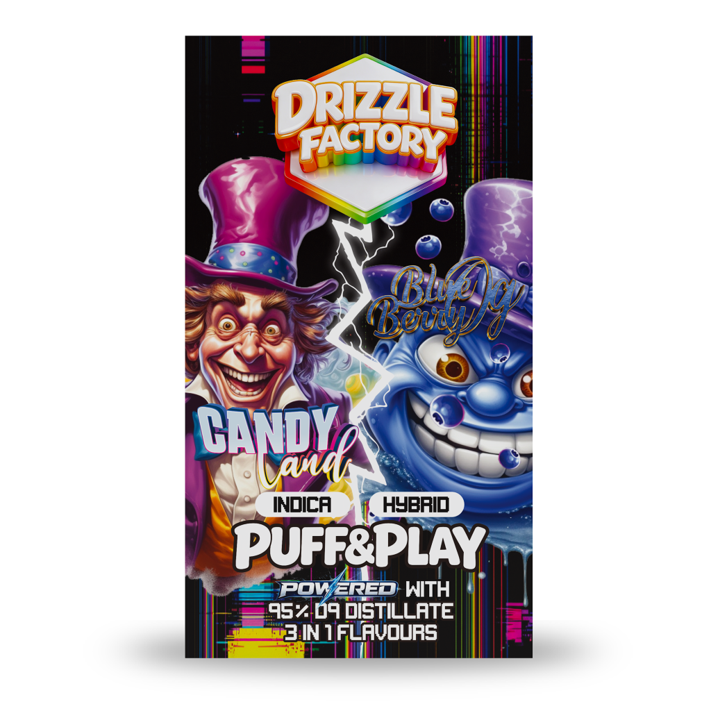 Candy Land/Blueberry - Puff & Play 6g Vape