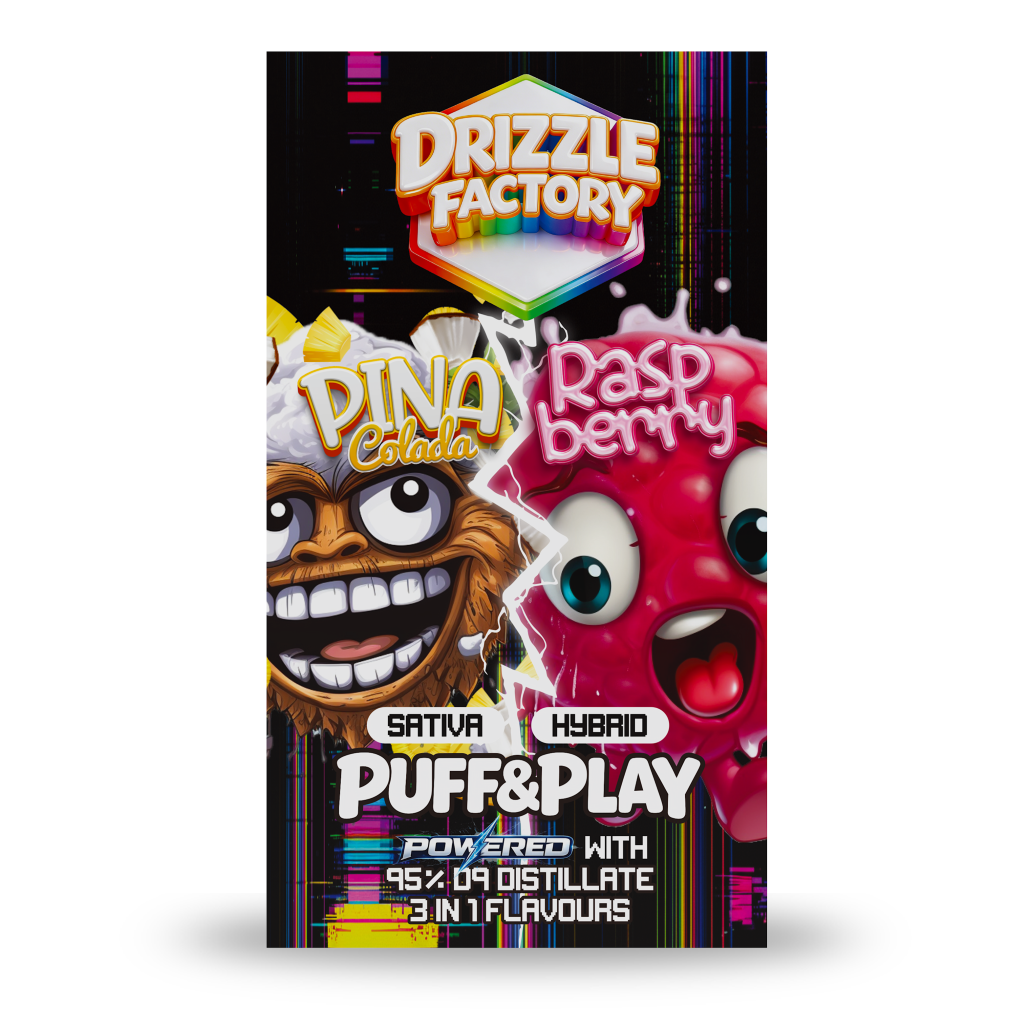 Pina Colada/Raspberry - Puff & Play 6g Vape