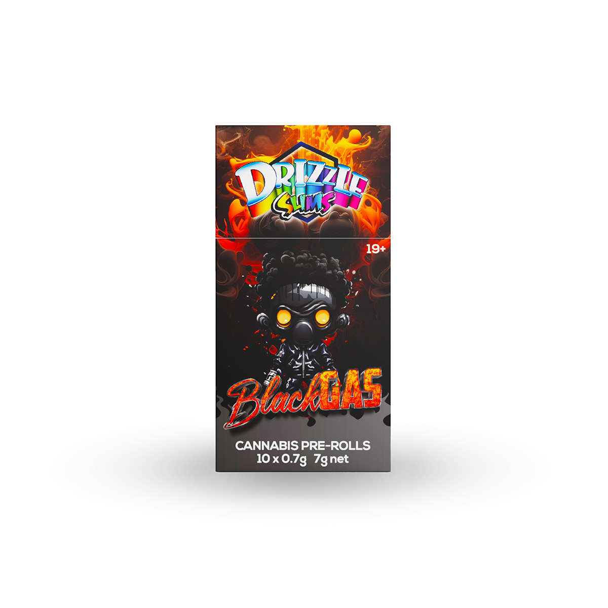 Black GAS Slims Standard - Slims Pre-Rolls