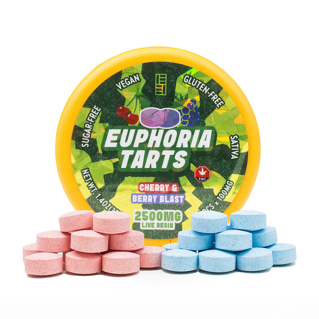 CherryBerry Blast Sativa 2500mg - Euphoria Tarts