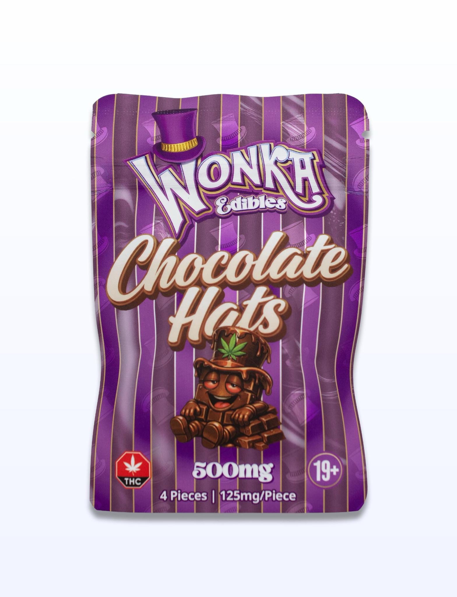 Wonka Chocolate Hats - Edibles