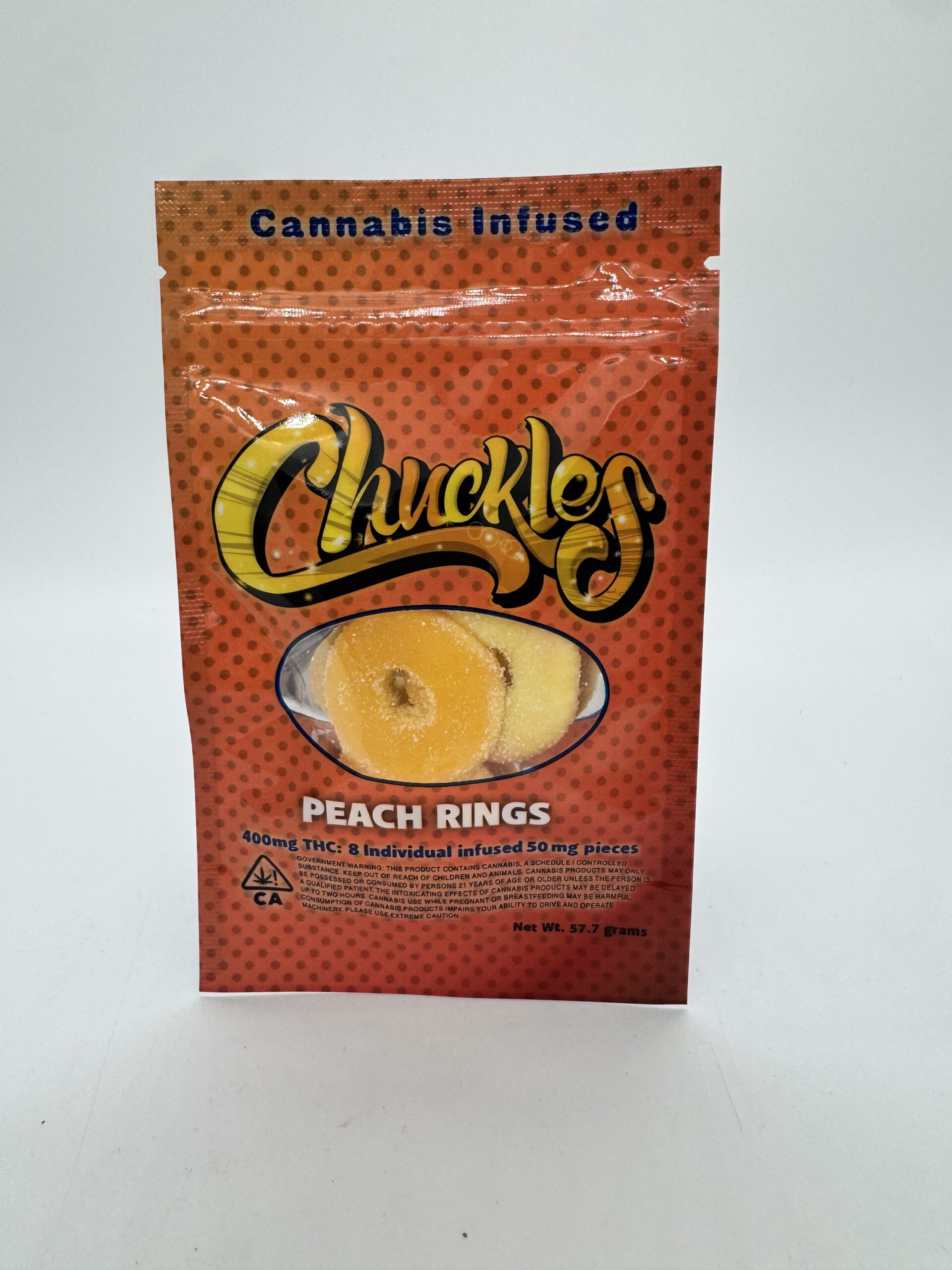Chuckles Peach rings - Edibles