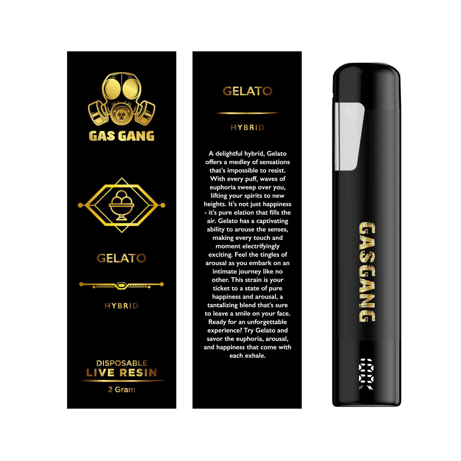 Gelato - 1g Live Resin Vape