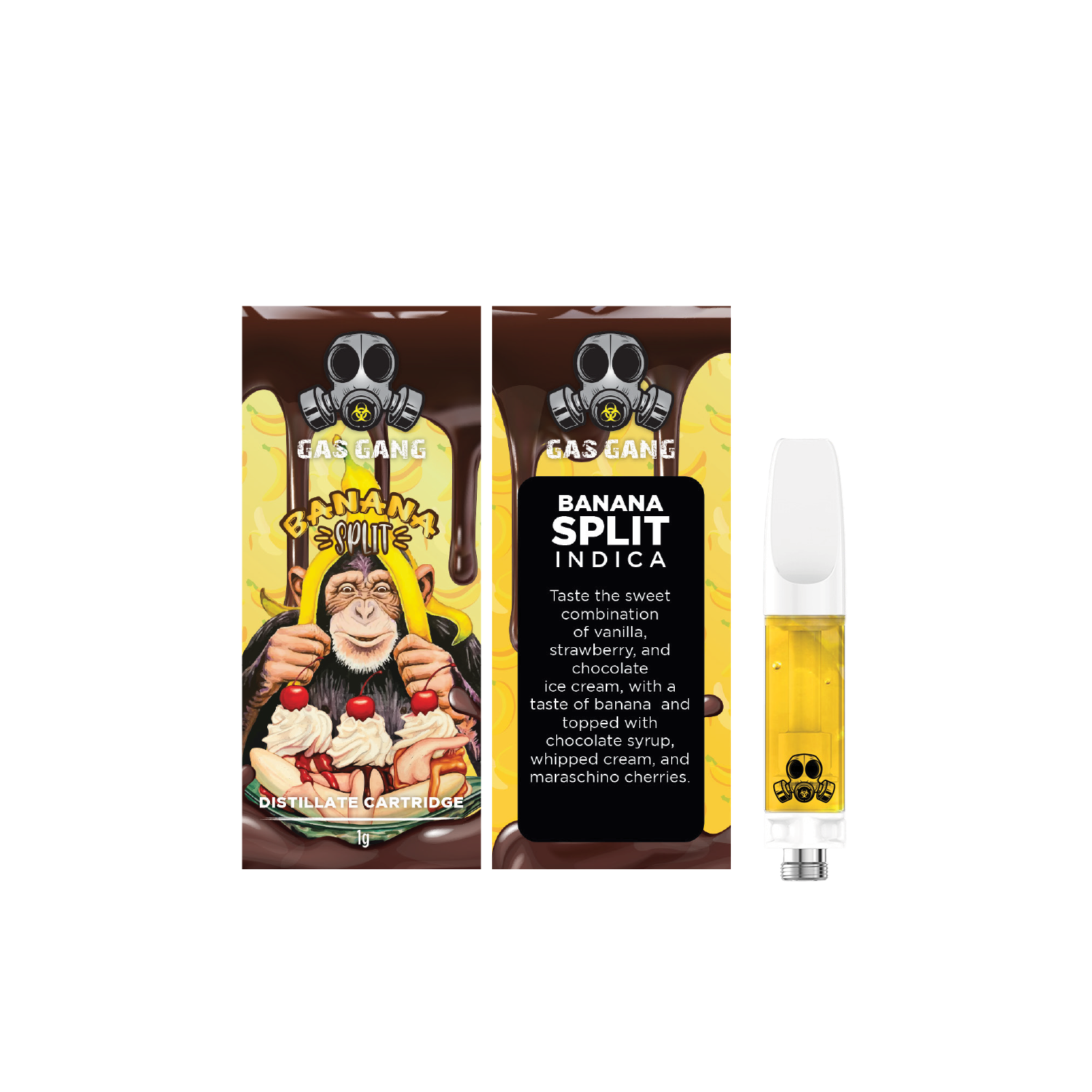 Banana Split - 1g Flavour Cart