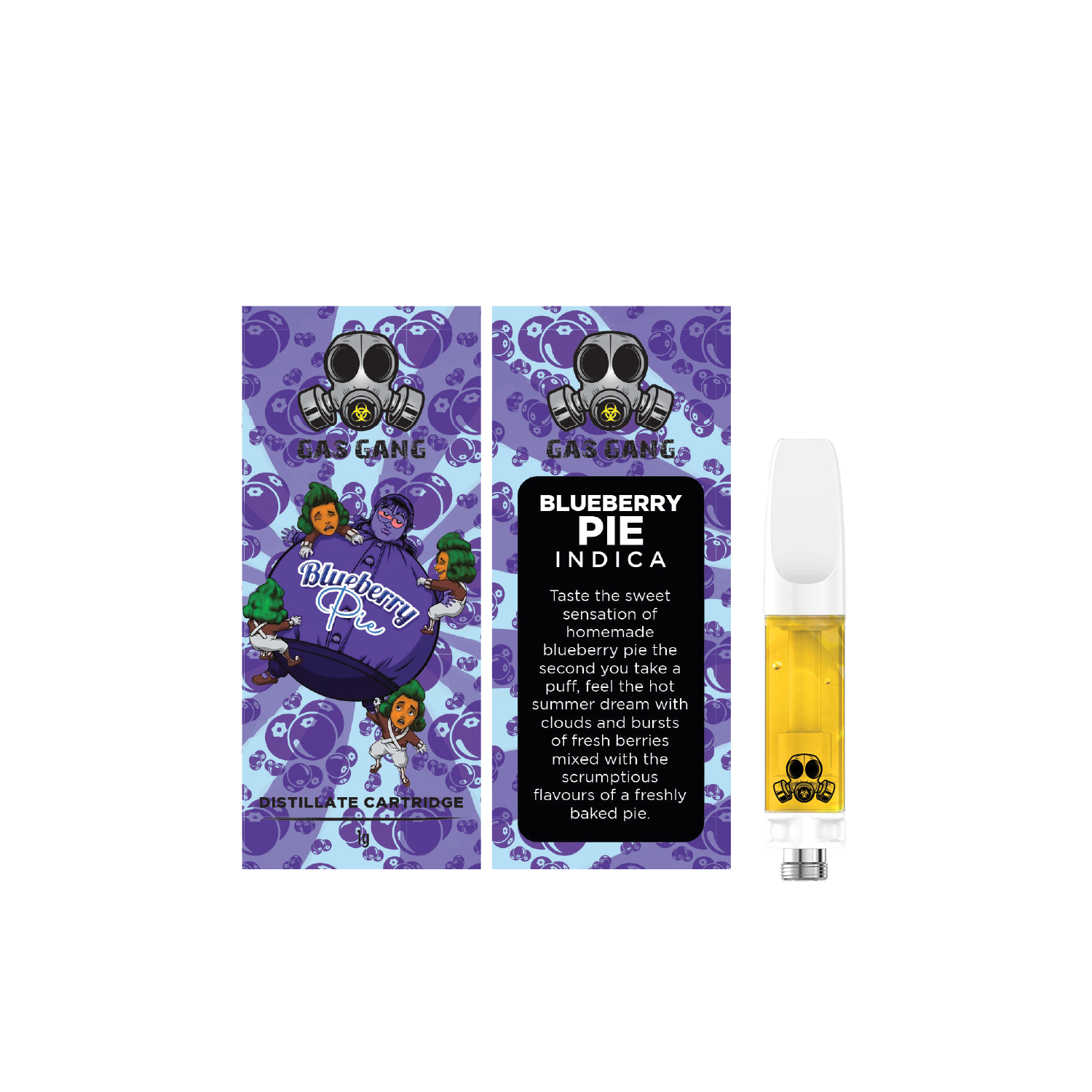 Blueberry Pie - 1g Flavour Cart