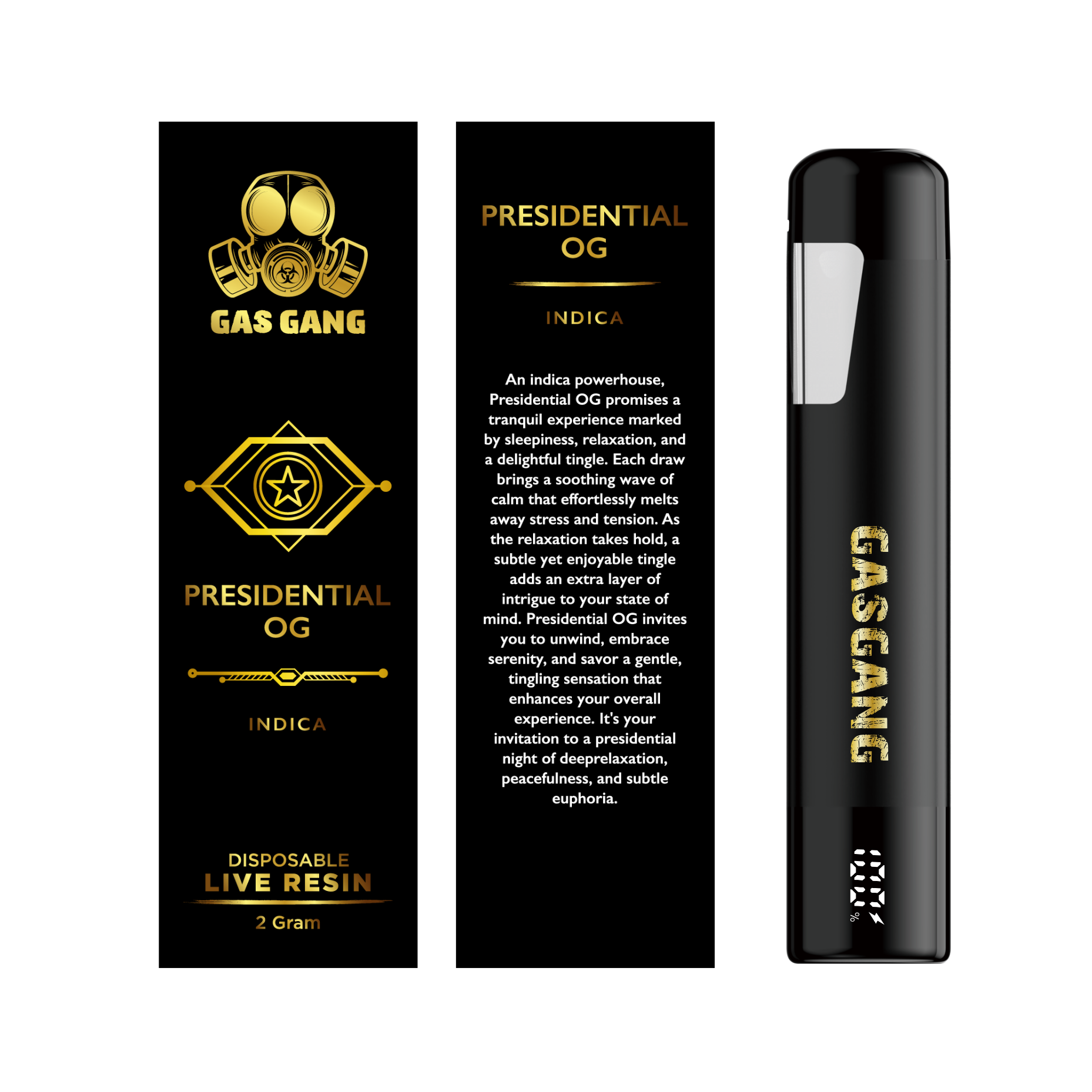 Presidential OG - 1g Live Resin Vape