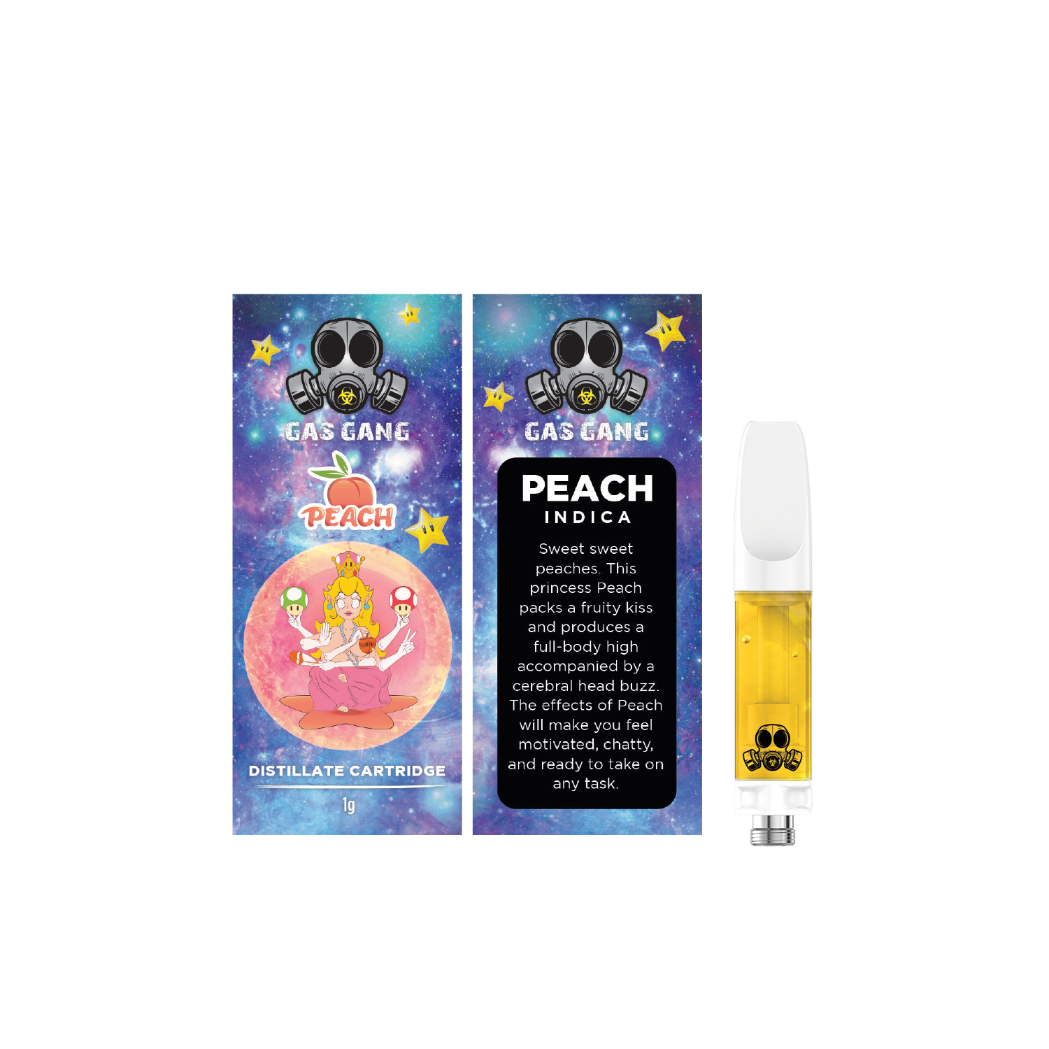 Peach - 1g Flavour Cart