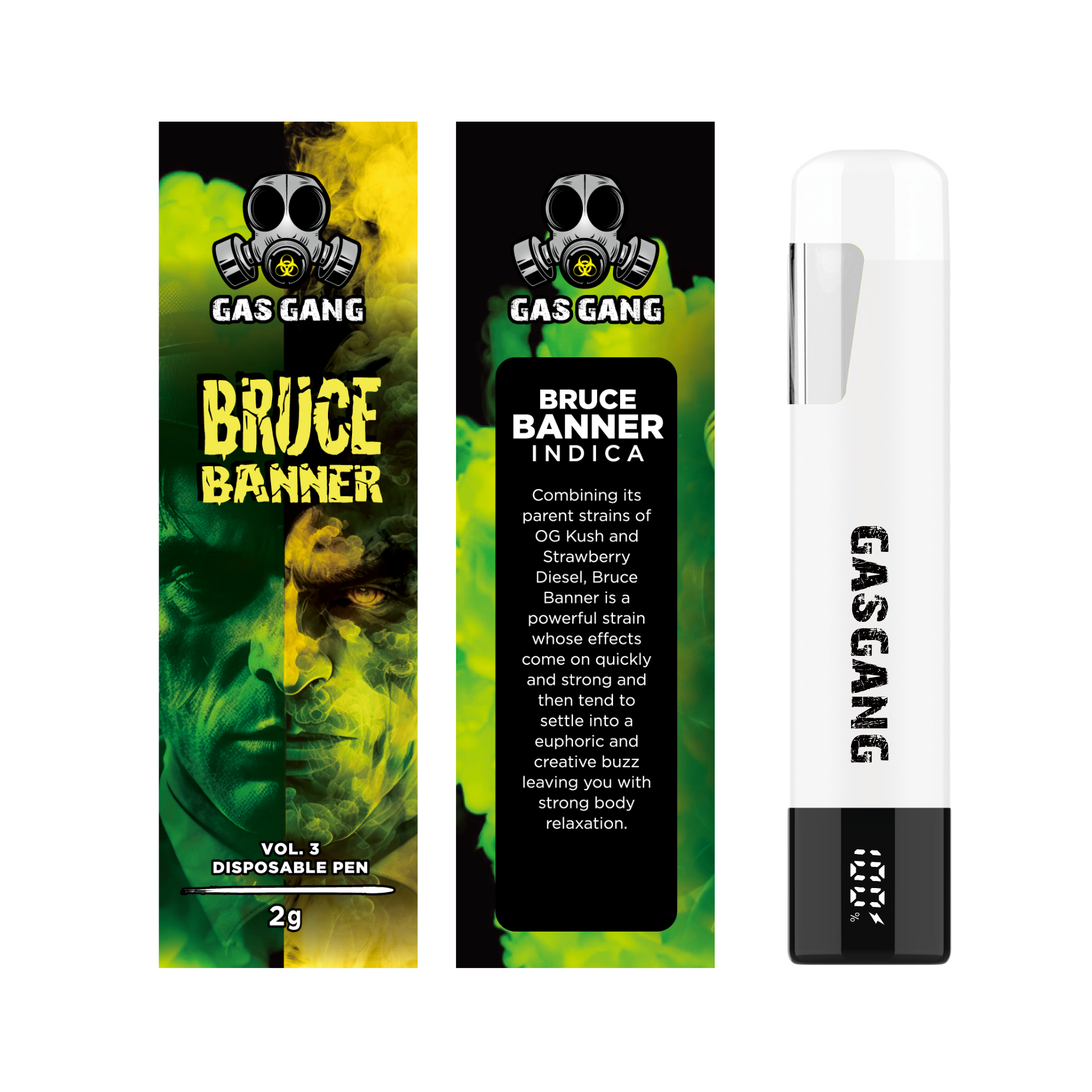 Bruce Banner - 2g Flavour Vape