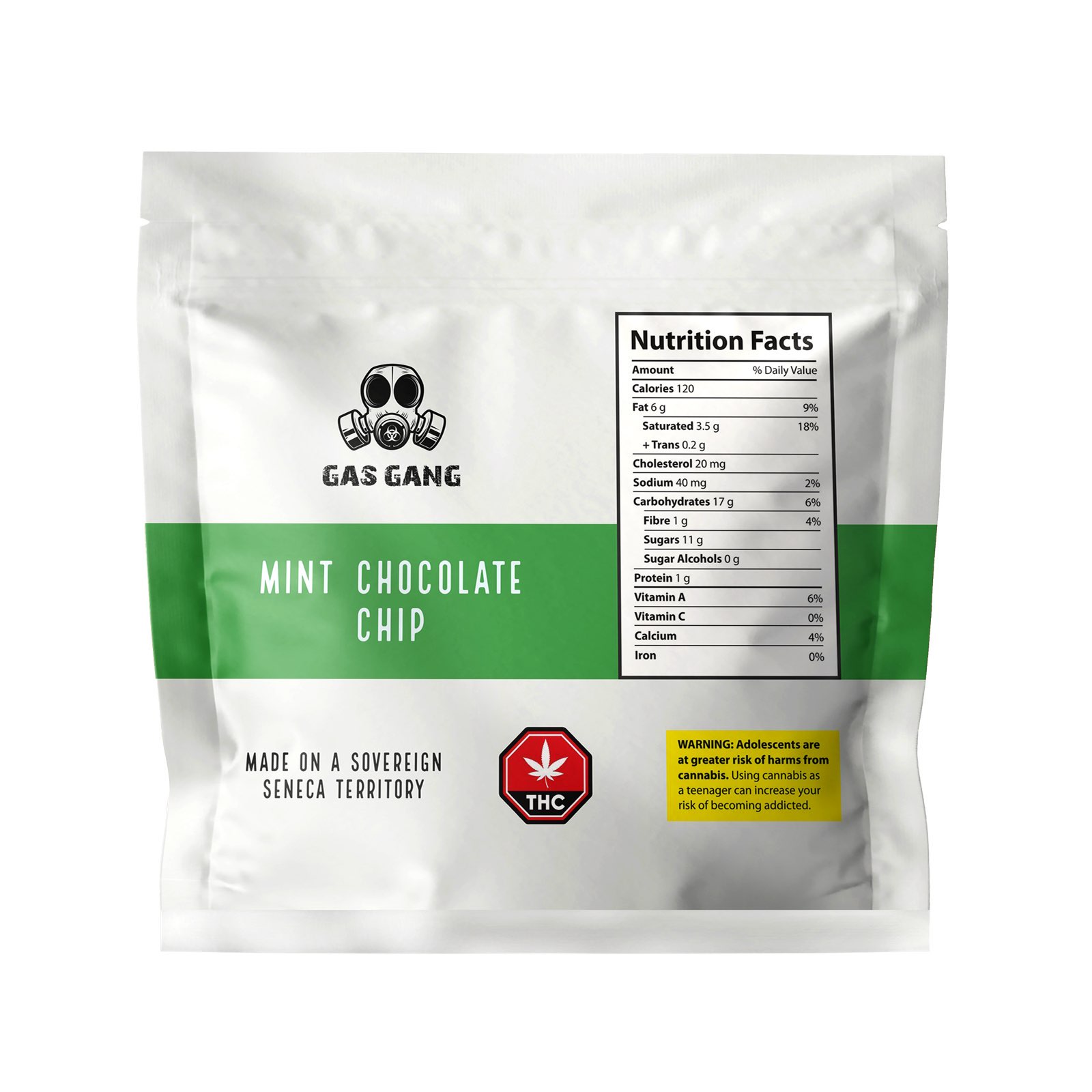 Gas Gang Mint Chocolate Chip 2 - Edible