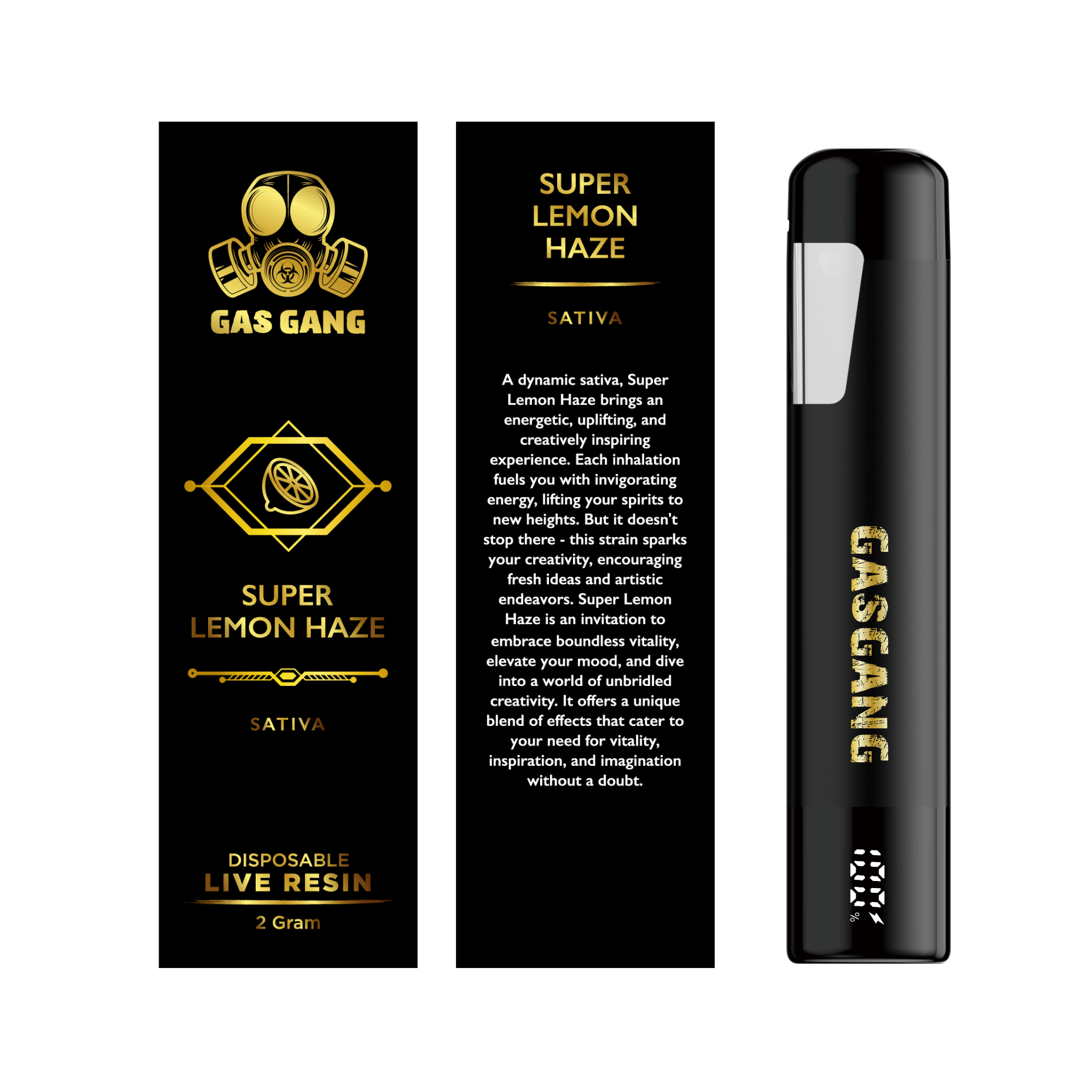Super Lemon Haze - 1g Live Resin Vape