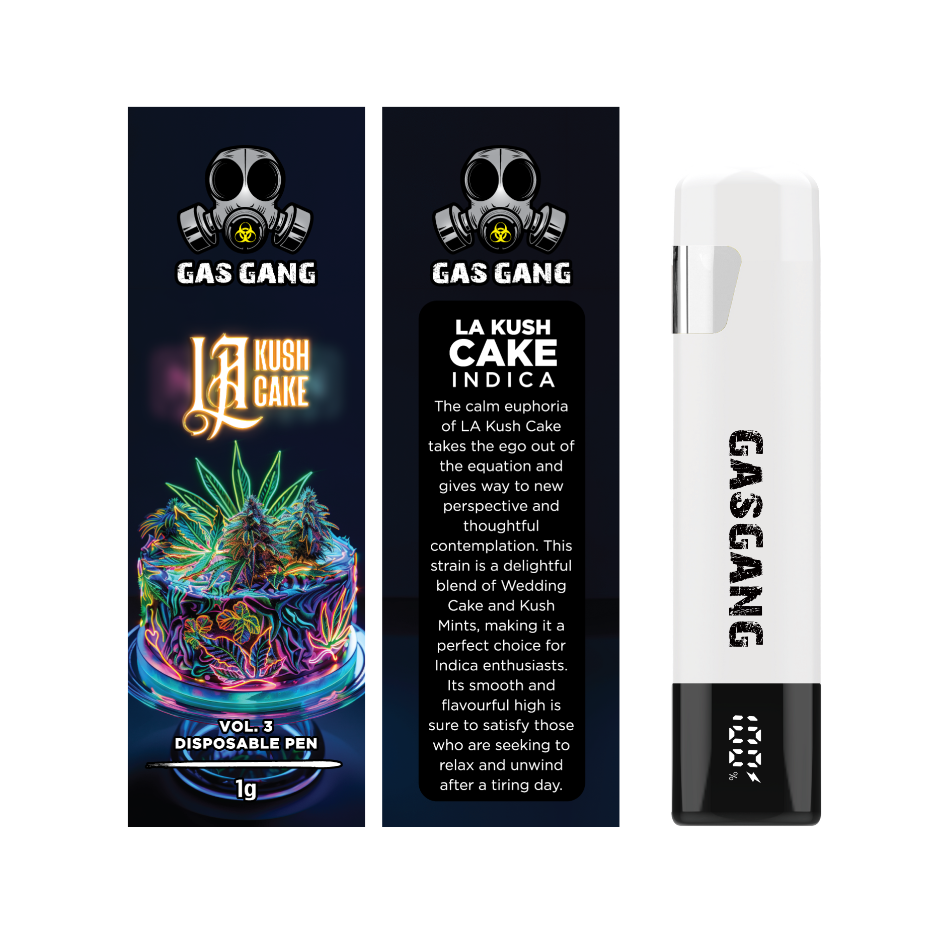 LA Kush Cake - 1g Flavour Vape