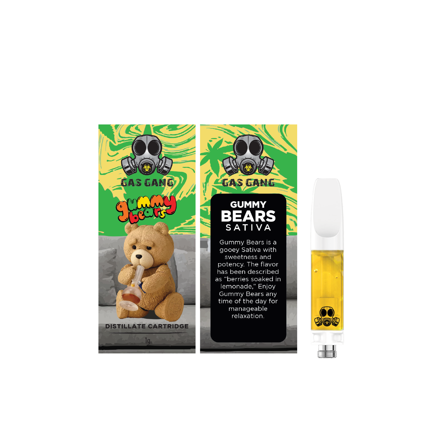 Gummy Bears - 1g Flavour Cart