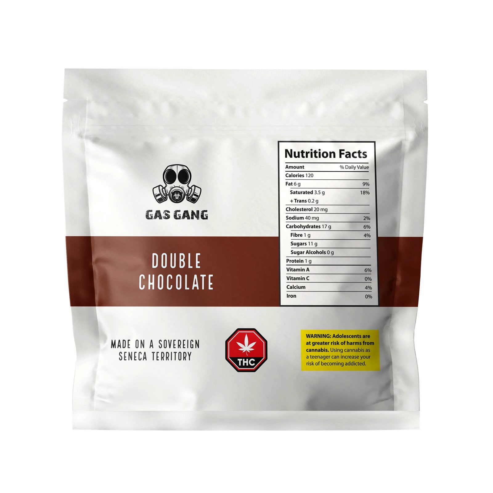 Gas Gang Double Chocolate 2 - Edible