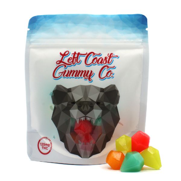 Left Coast Gummies 125mg THC