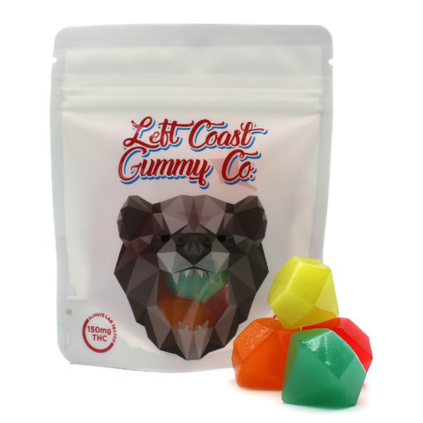 Left Coast Gummies 150mg THC