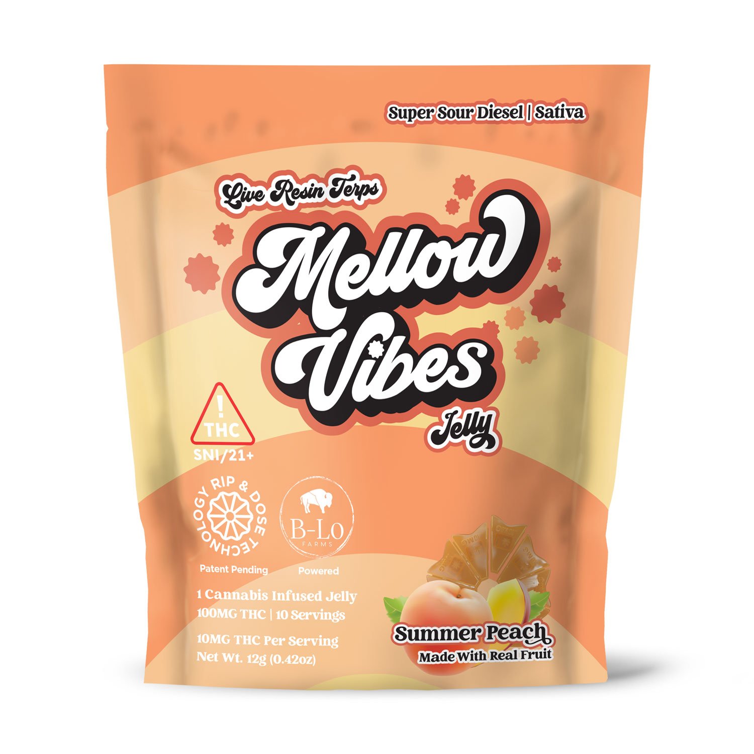 Summer Peach - Gummies 100mg