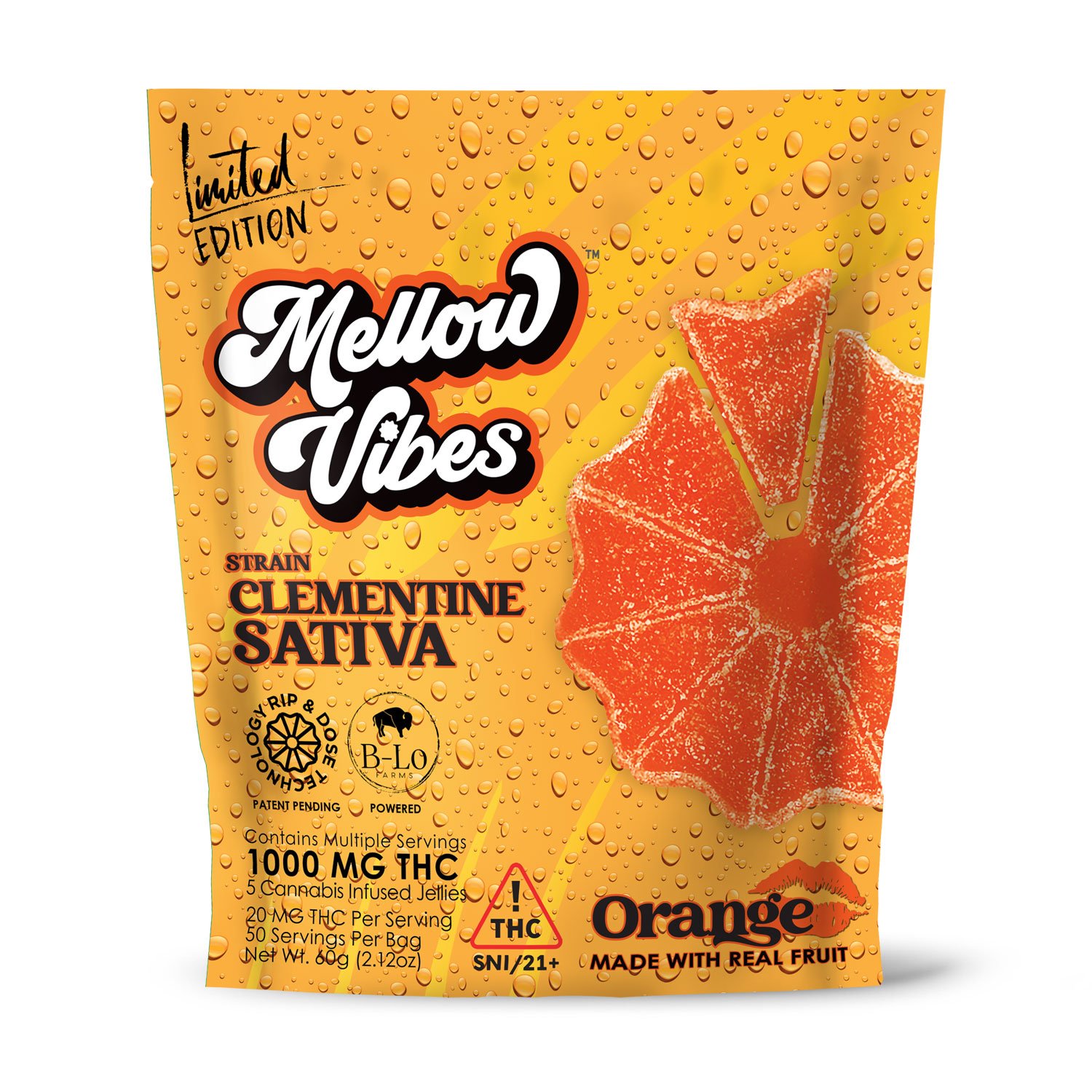 Orange - Gummies 1000mg