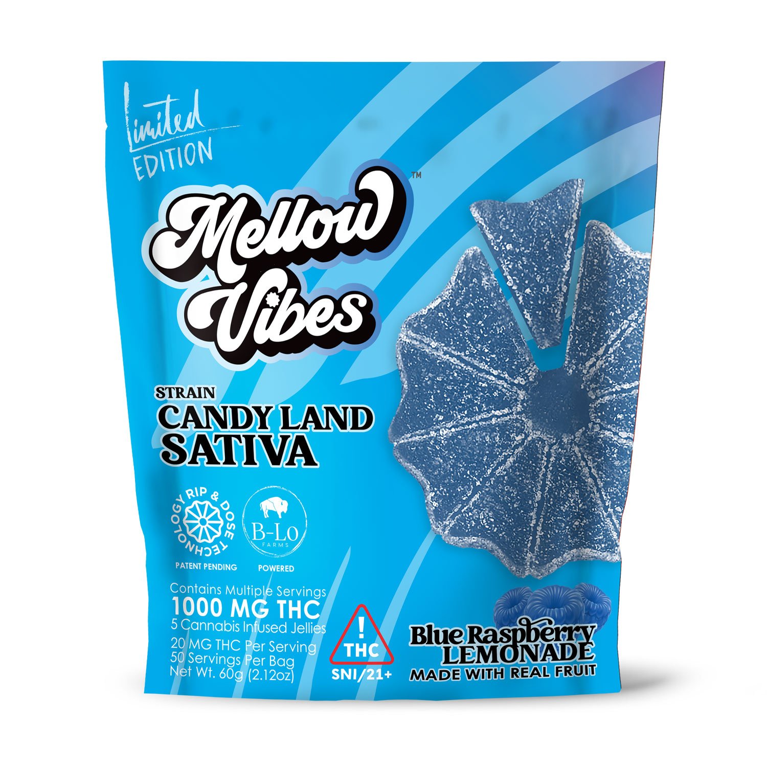 Blue Raspberry Lemonade - Gummies 1000mg
