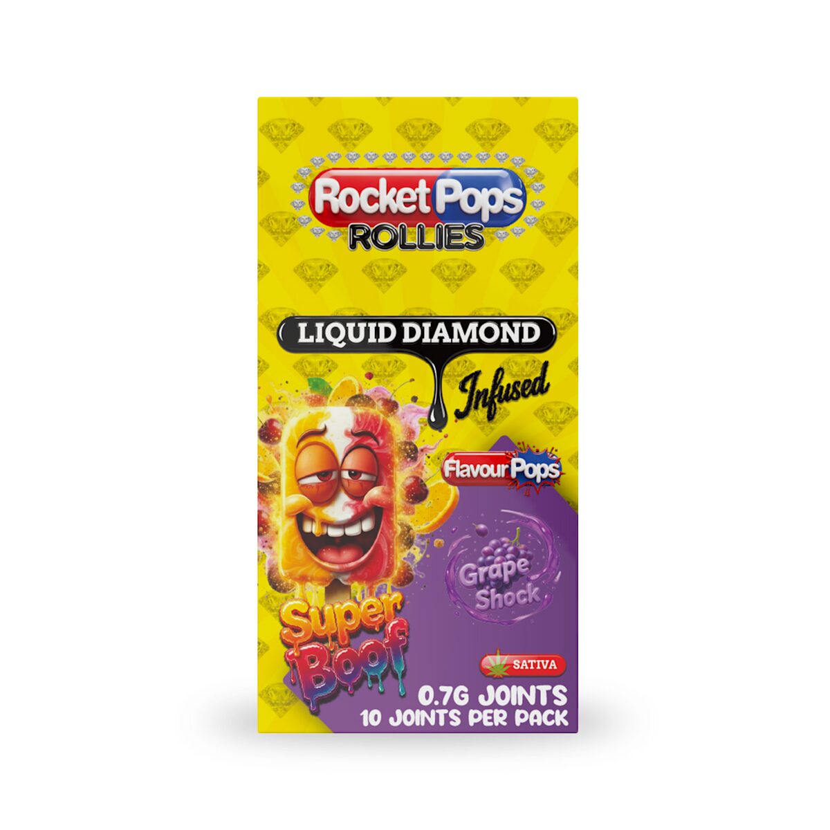 Super Boof + Grape Shock - Liquid Diamond Pre-Roll