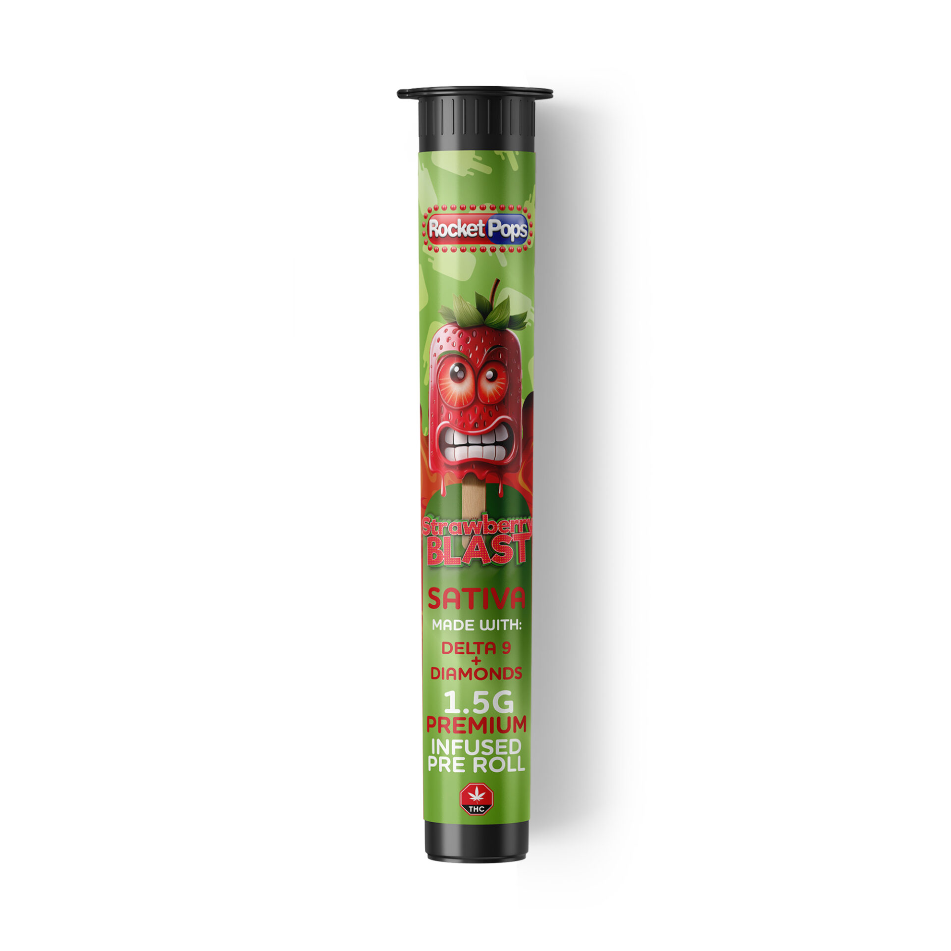 Strawberry Blast Infused - Pre-Rolls