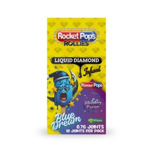 Blue Dream + Blueberry Fusion – Liquid Diamond Infused Prerolls