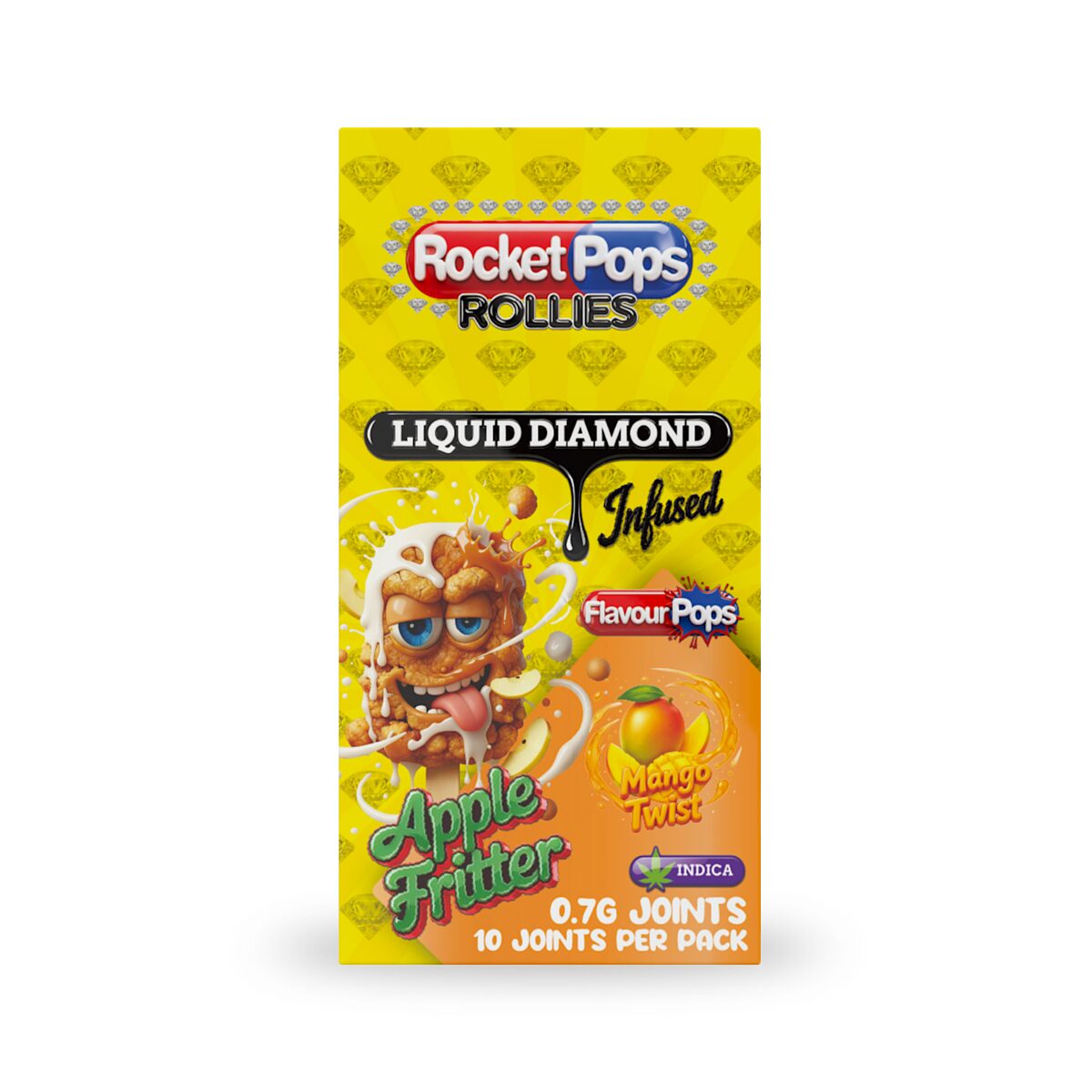 Apple Fritter + Mango Twist - Liquid Diamond Pre-Roll